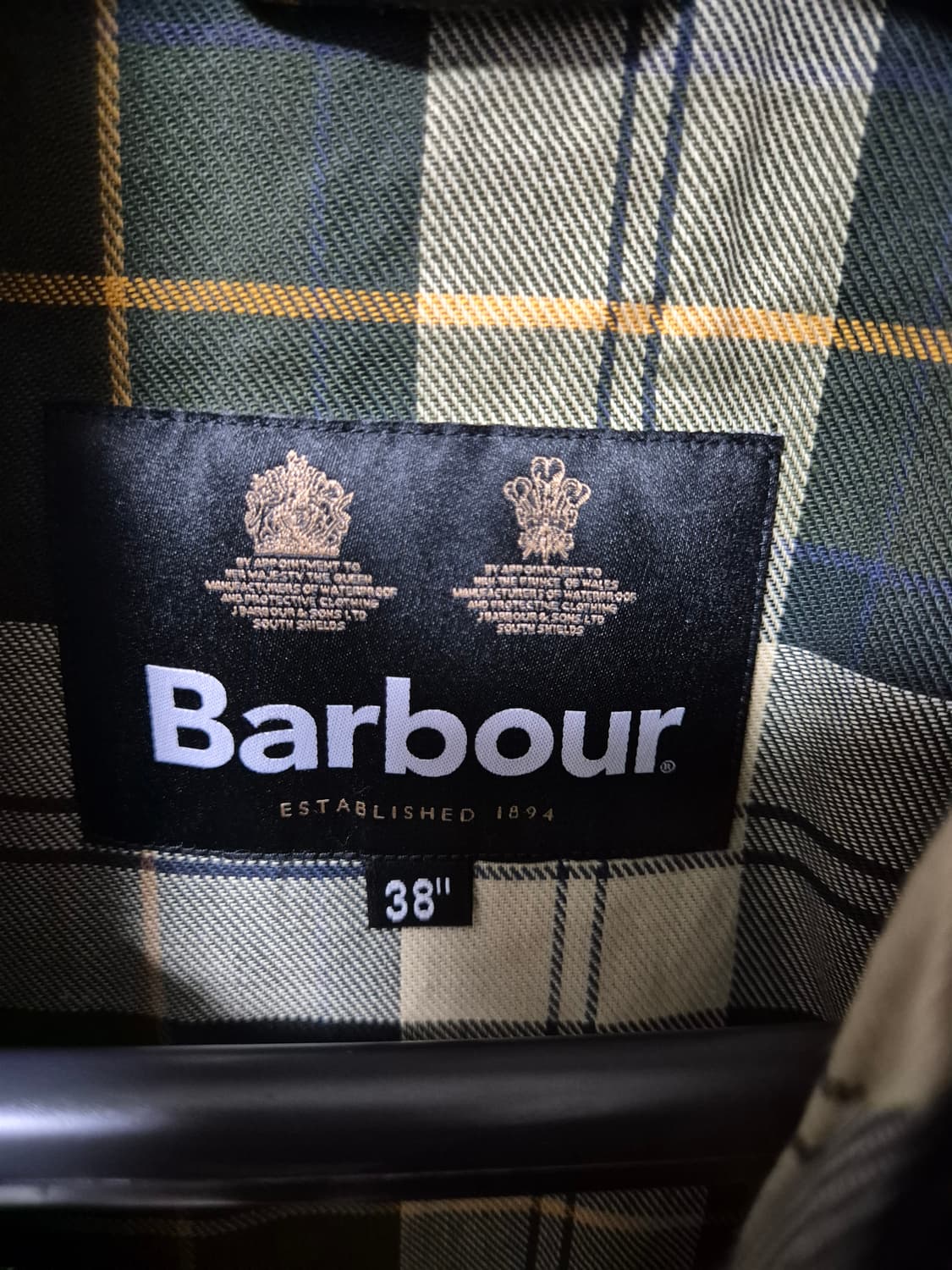 바버 트랜스포트 세이지 38사이즈 상품이미지3