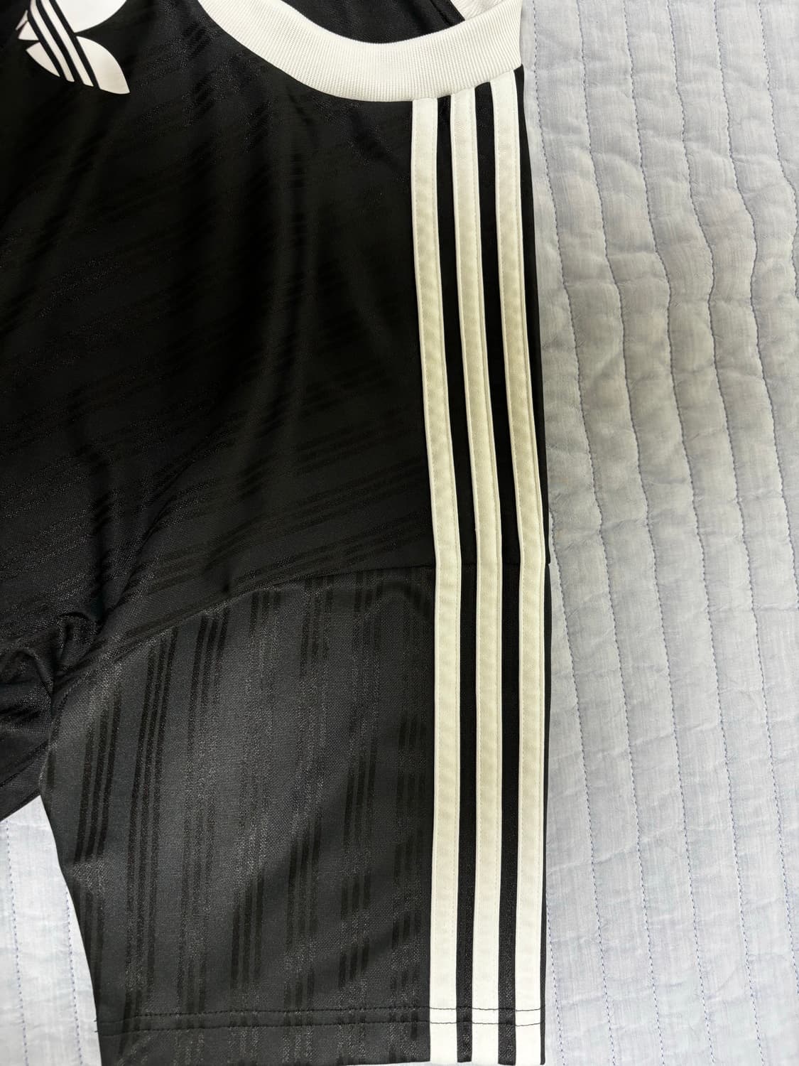 아디다스 아디컬러 티셔츠 블랙 반팔M 상품이미지3