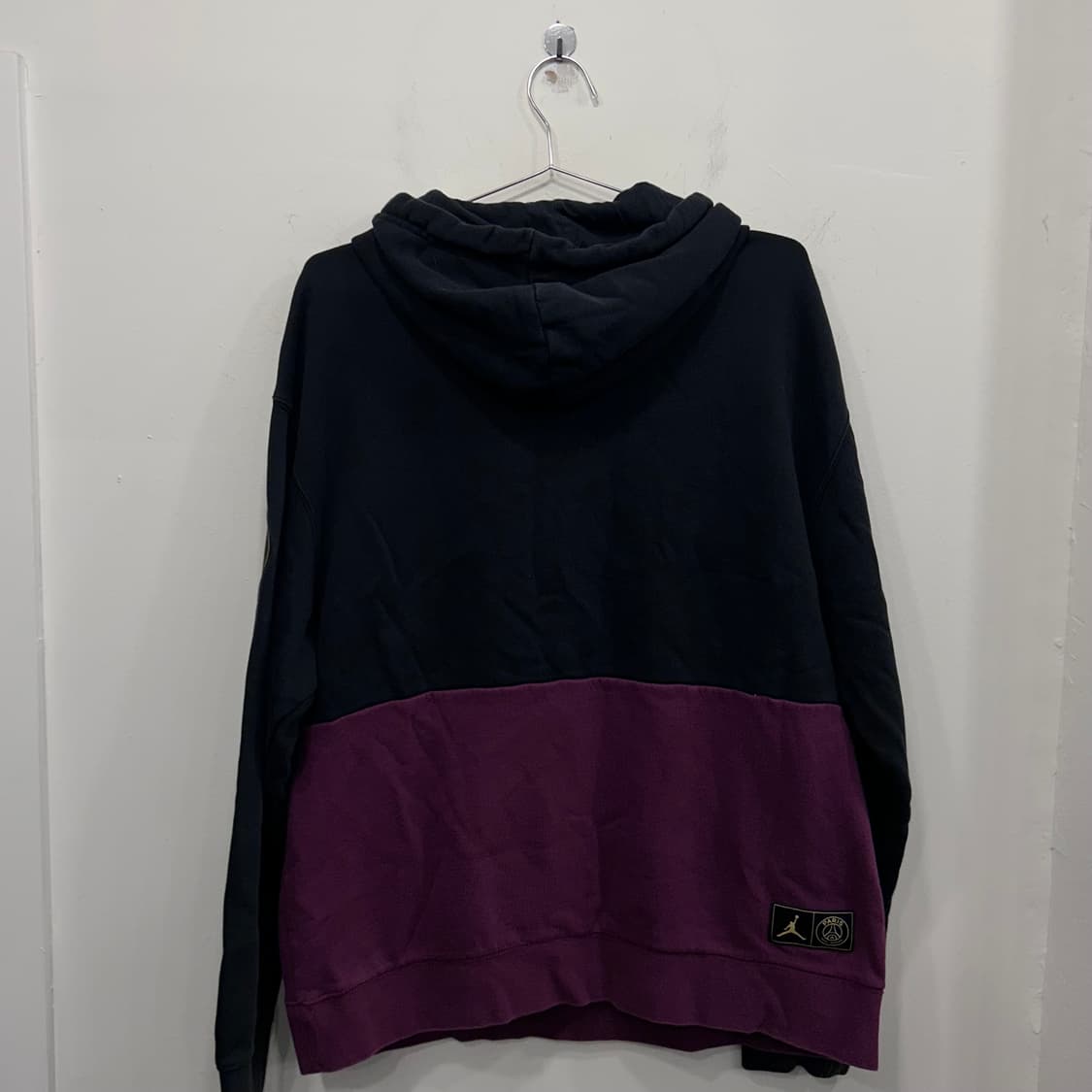 나이키 조던 파리 생제르망 코튼 배색 후드티 상품이미지5