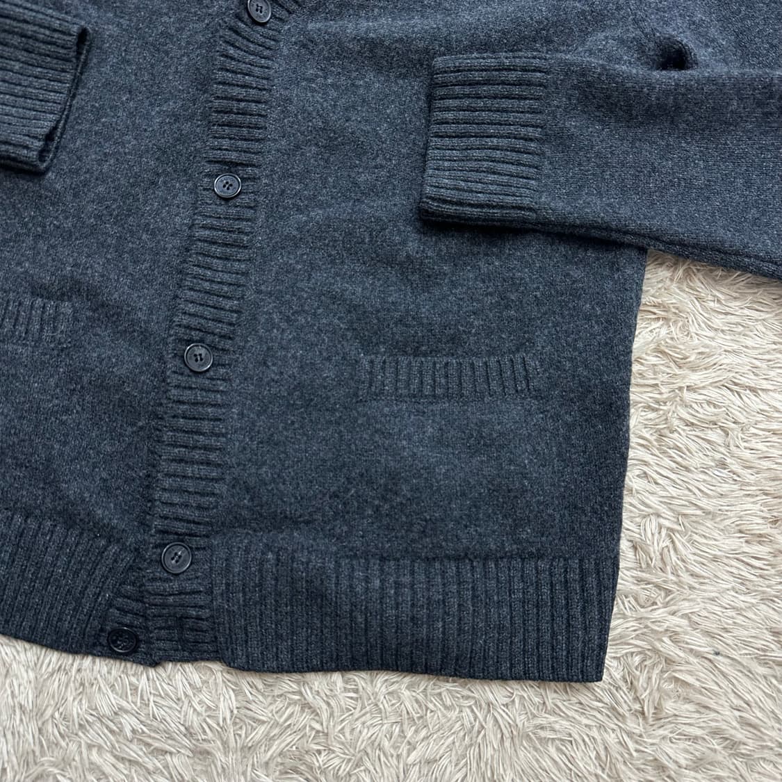 메종키츠네 베이비폭스 울 가디건 상품이미지5