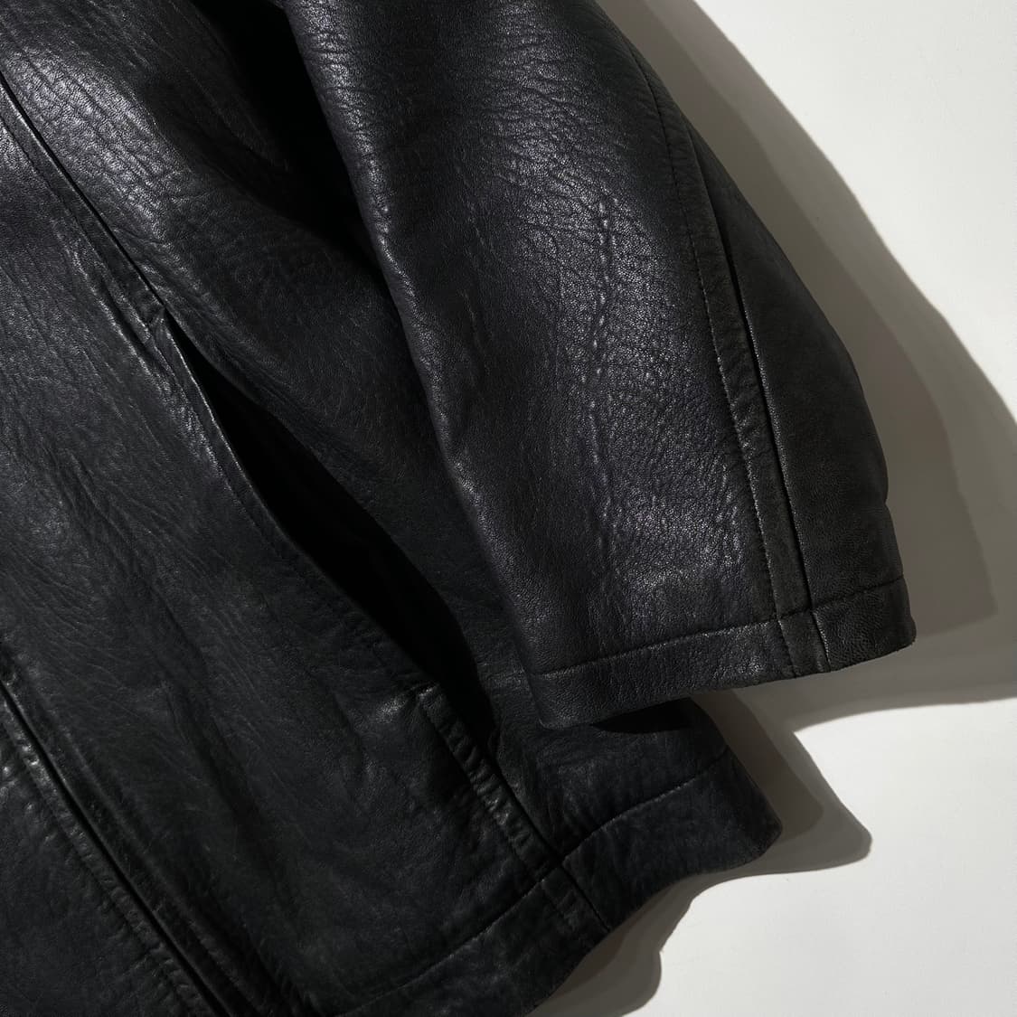 헨리코튼 램스킨 싱글 자켓 상품이미지5