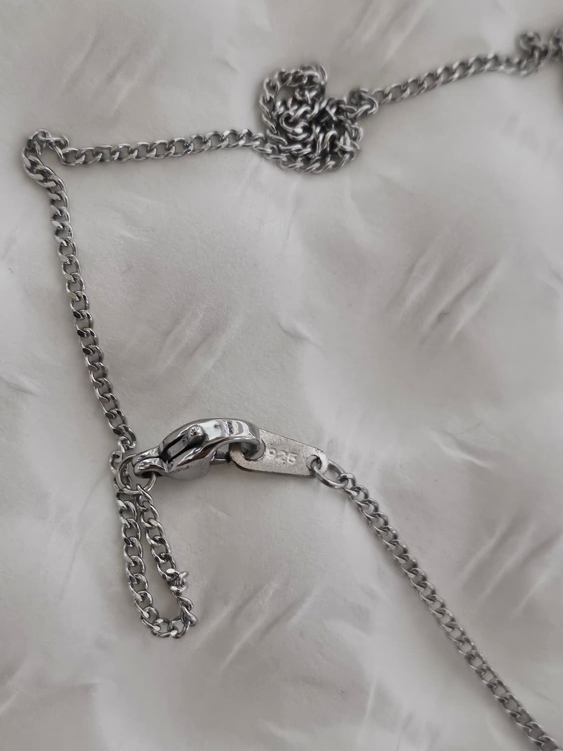 925실버 샤넬 정품 빈티지 업사이클링 목걸이 상품이미지3