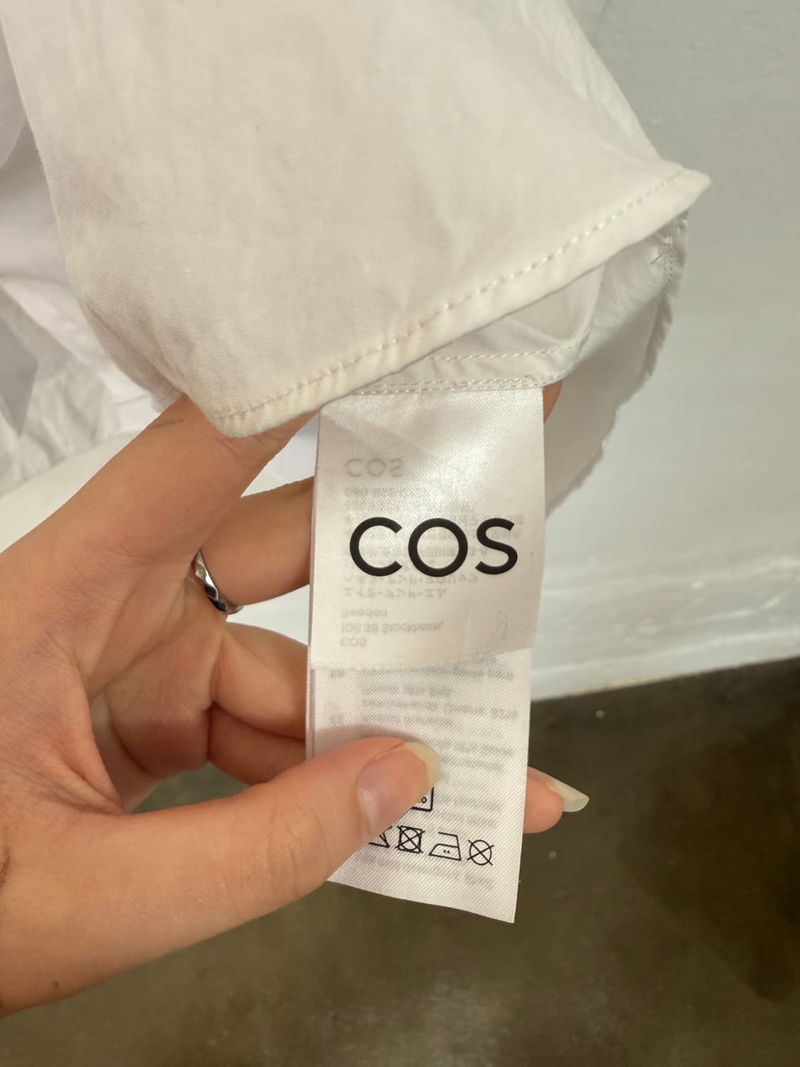 COS 화이트 셔츠 상품이미지6