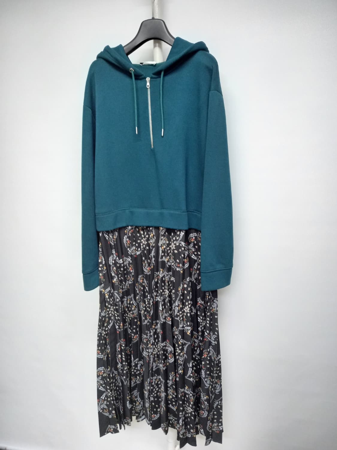 산드로 춘추동 네오프렌 플레어 맥시 롱 원피스 66.55 상품이미지4