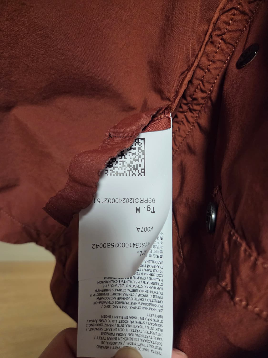 스톤아일랜드 라이트 컴팩트 터치 자켓 상품이미지10