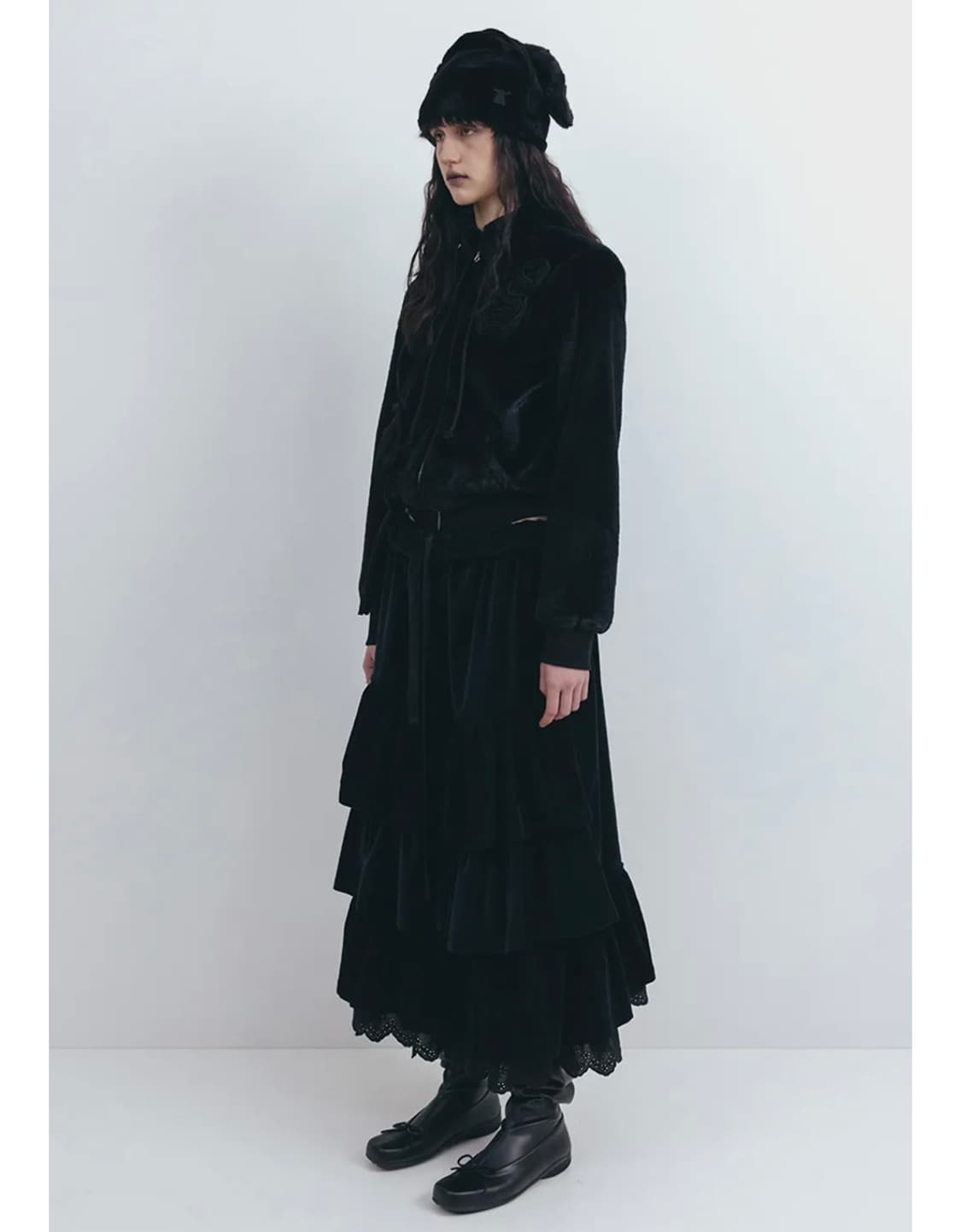 오픈와이와이 플리스 아플리케 자켓 상품이미지2