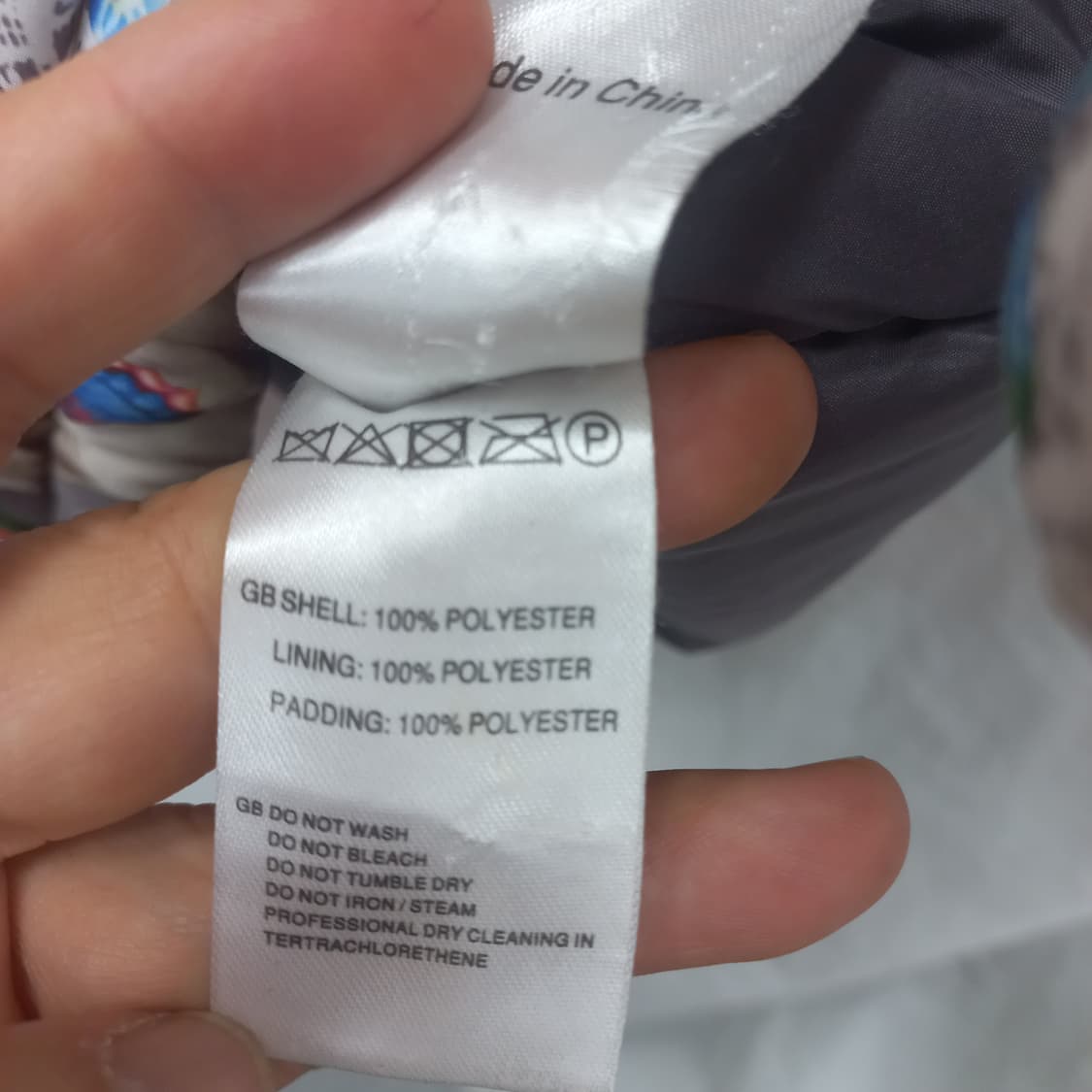 오일릴리 패턴 롱패딩 M 상품이미지4