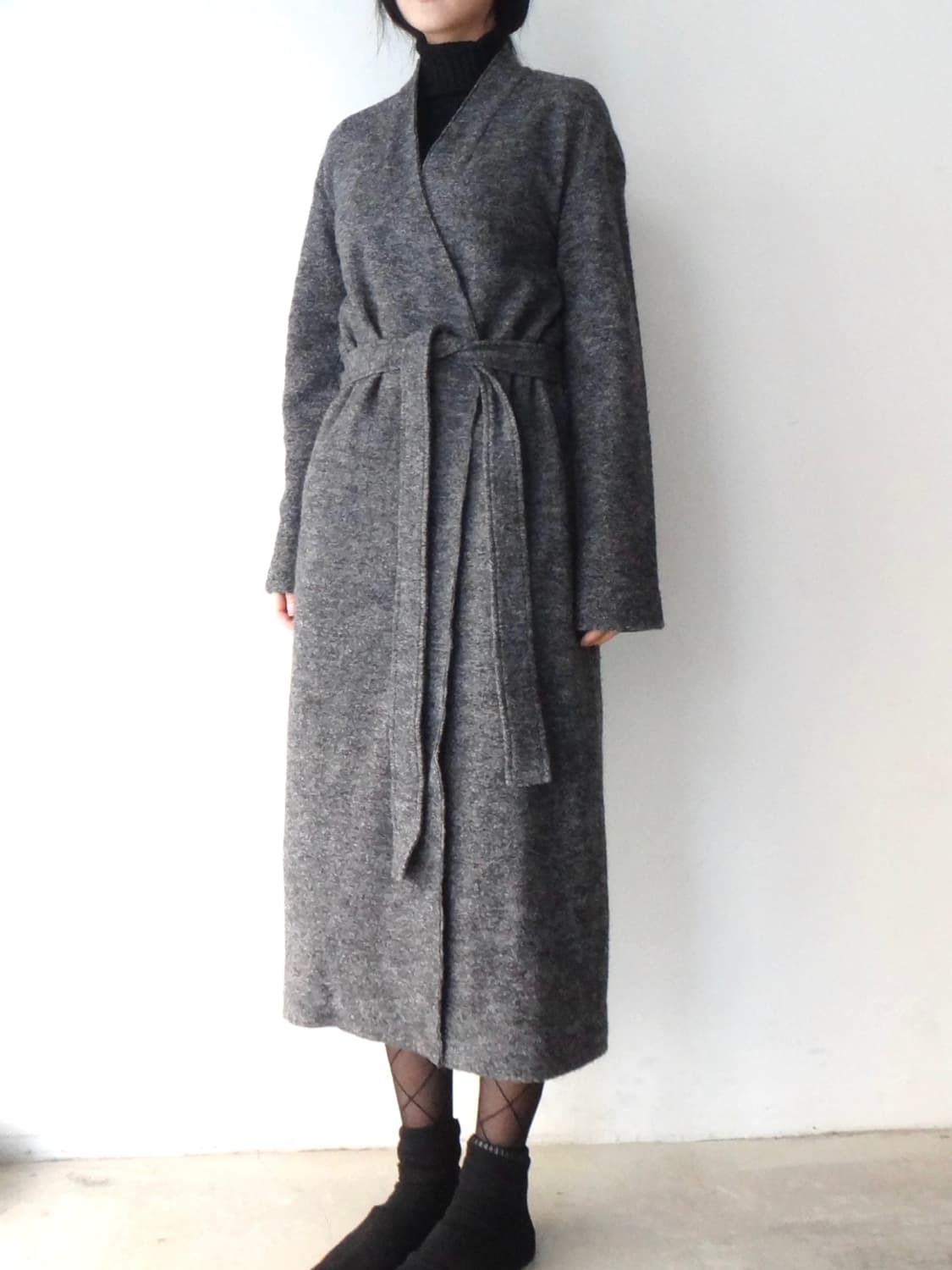 PURE DKNY strape easy cardigan / grey 상품이미지6