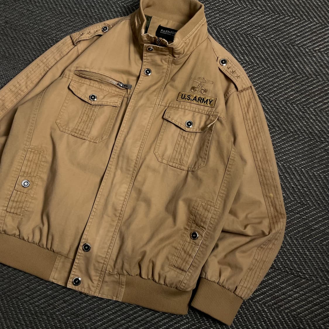 USA army 밀리터리 포켓 필드 블루종 자켓o 4788 상품이미지2