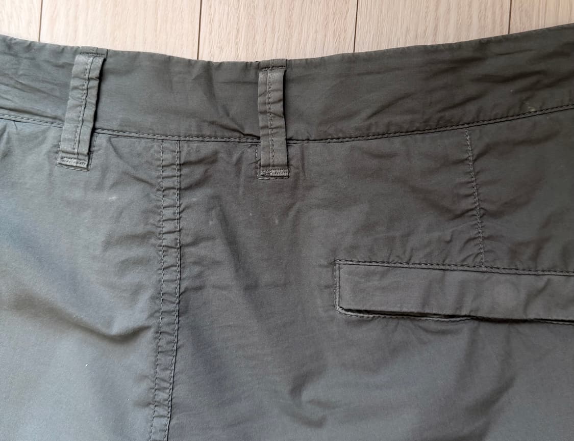 (34)스톤아일랜드 와이드 카고반바지 상품이미지4