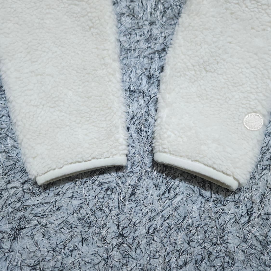 디스커버리)95 남자 뽀글이 후드집업 양털 / 왕눈이샵 상품이미지7