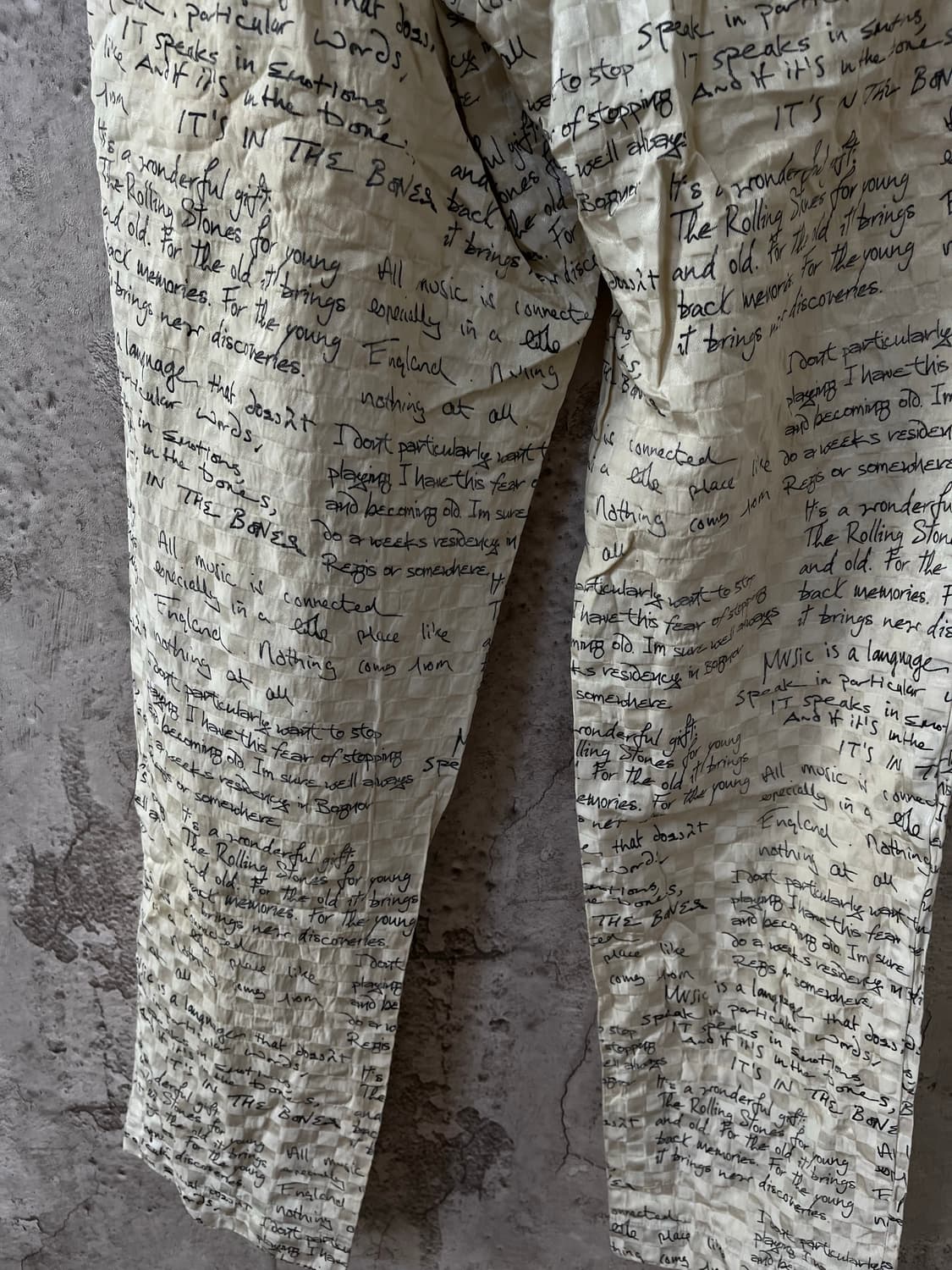 꼼데가르송 옴므 플러스 “Music Is a Language” 바지 상품이미지7