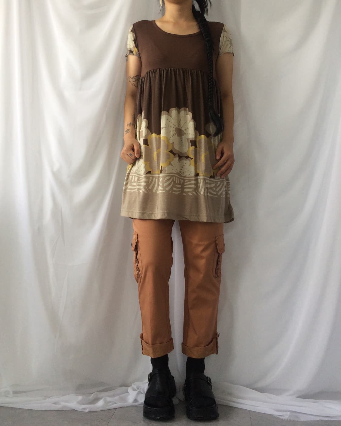 Flower printing onepiece 상품이미지7