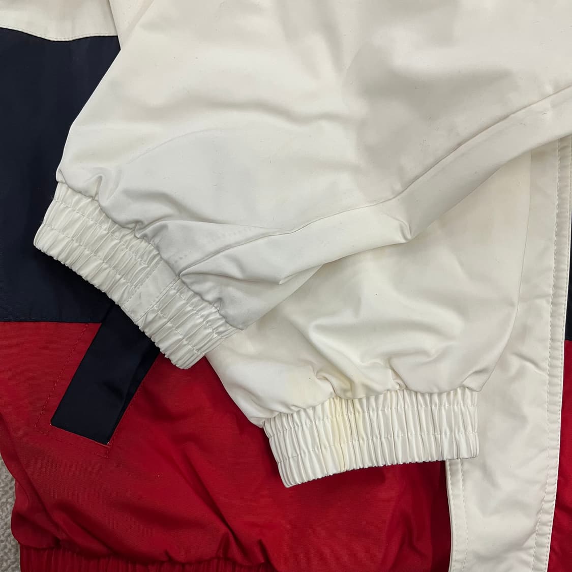 [XL] 휠라 배색 바람막이 윈트브레이커 집업 자켓 0112M1 상품이미지7