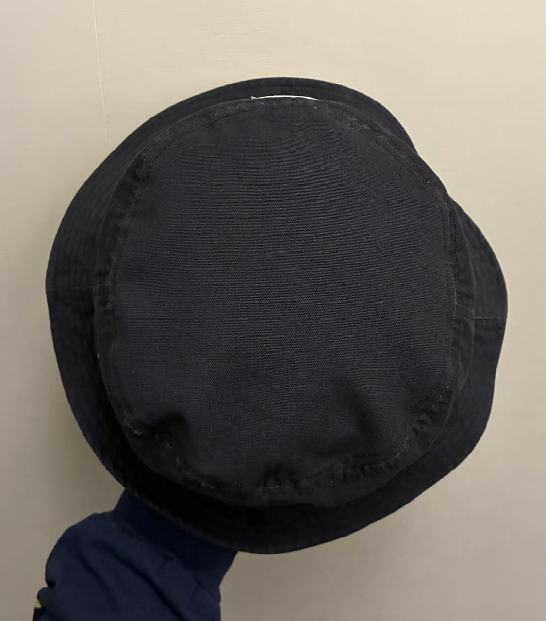 (M~L)칼하트 Wip 코튼 워치 버킷햇 블랙 워시드 상품이미지5