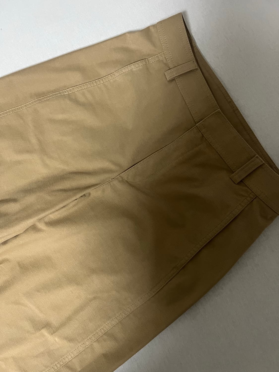 유니클로 저지배럴레그팬츠 베이지 L 롱기장 상품이미지2