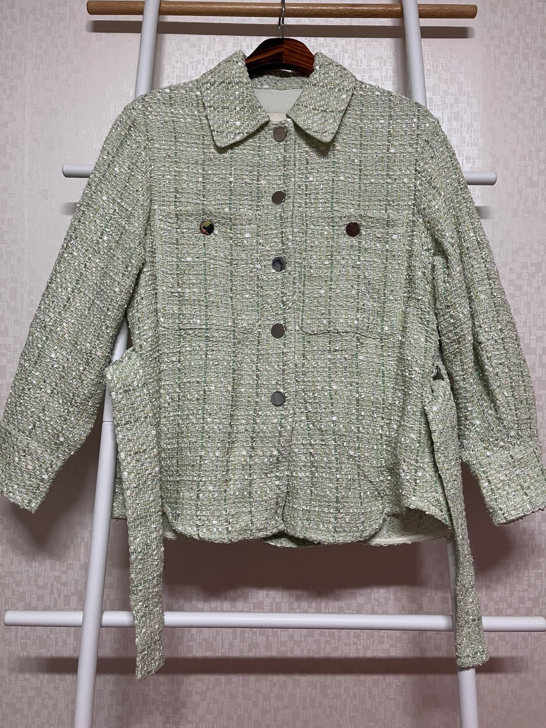 마쥬 트위드 코트 자켓 상품이미지1