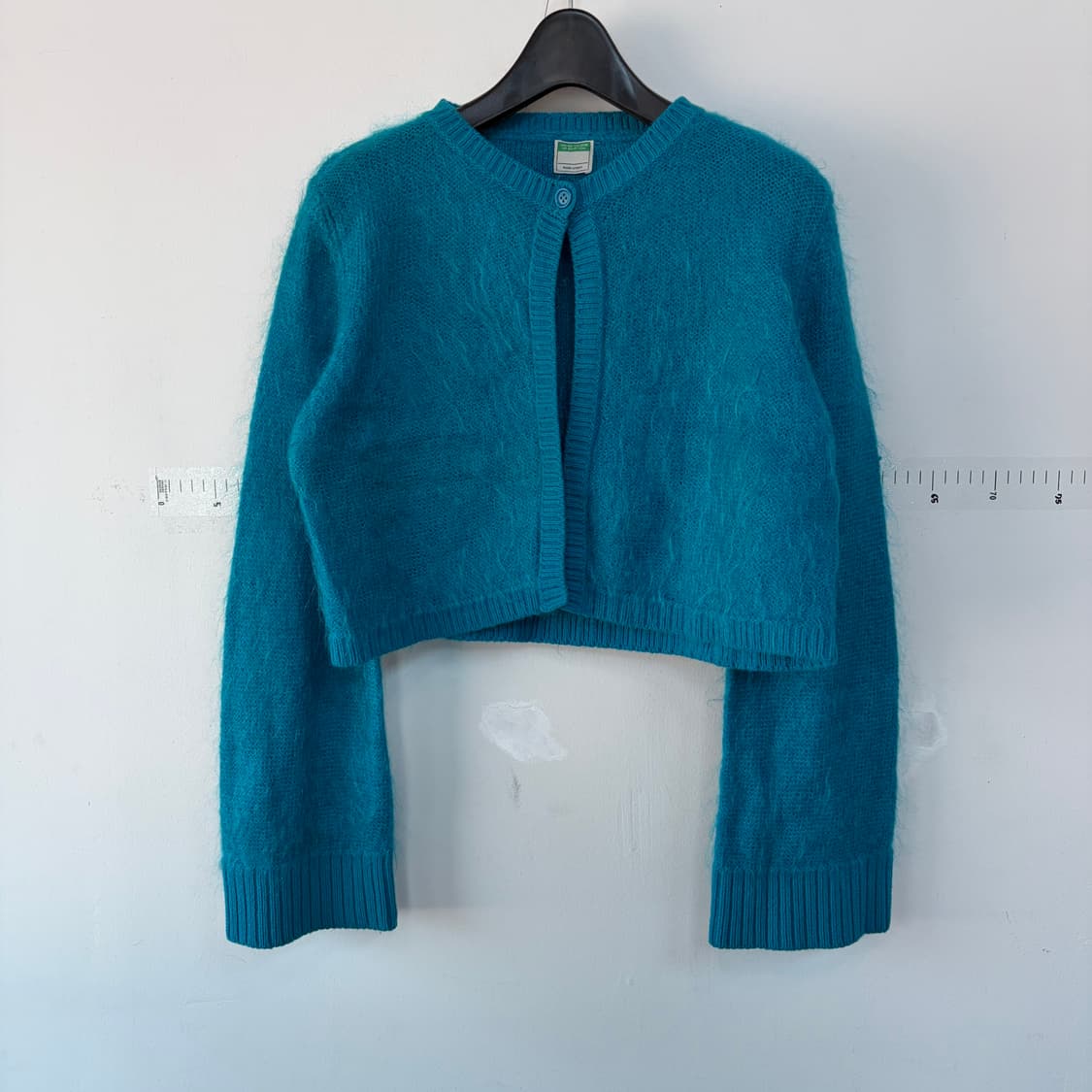 베네통 이태리 크롭 니트 가디건 상품이미지1