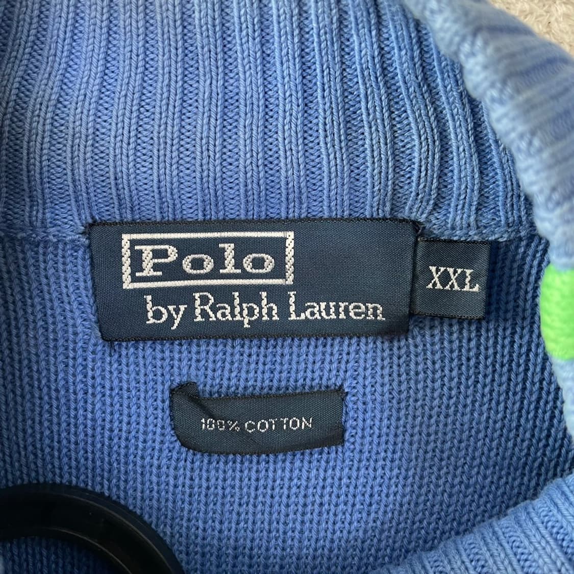 XXL 폴로 니트집업 자켓 상품이미지4