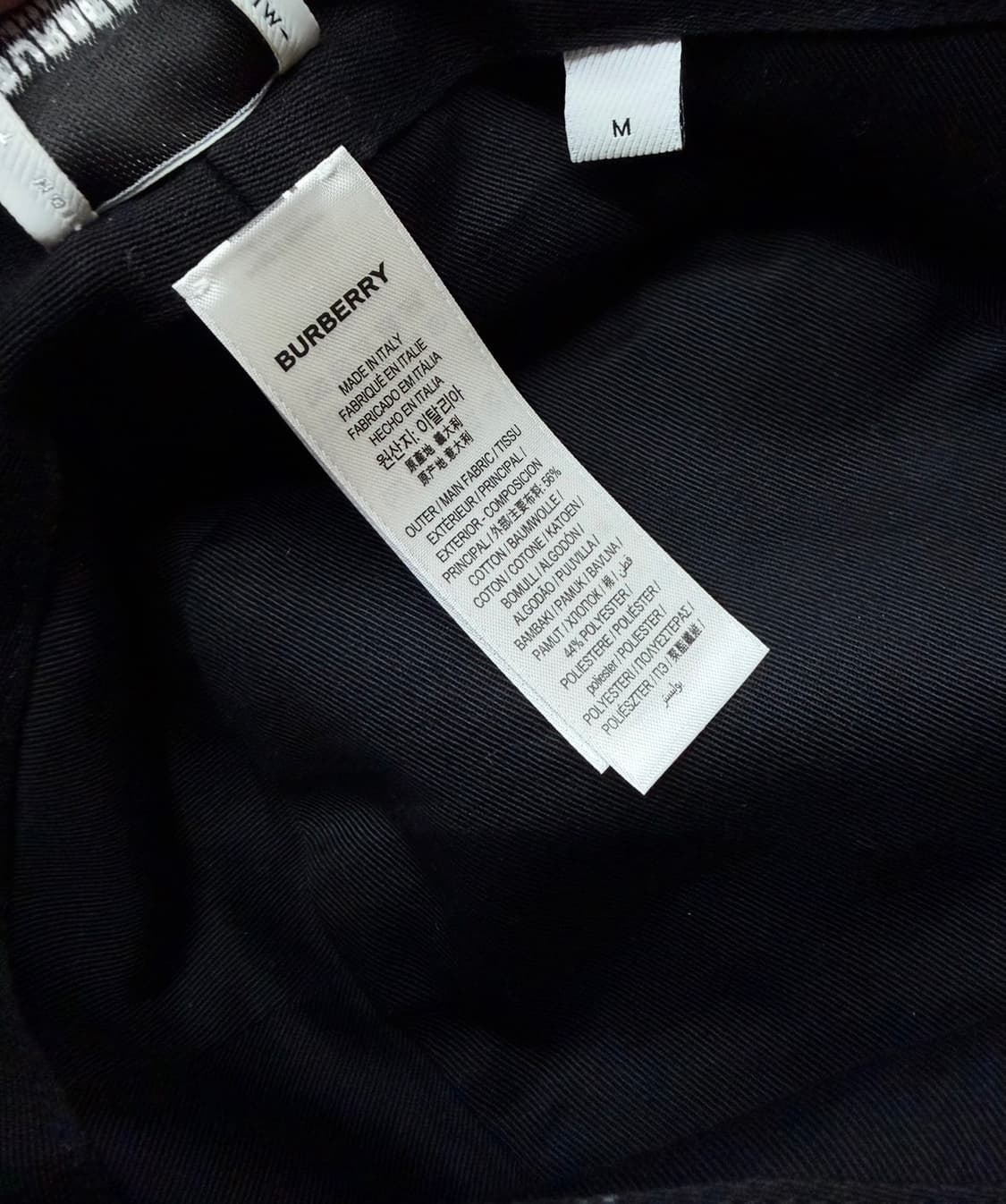 버버리 신형 화이트라벨 버킷햇 상품이미지7