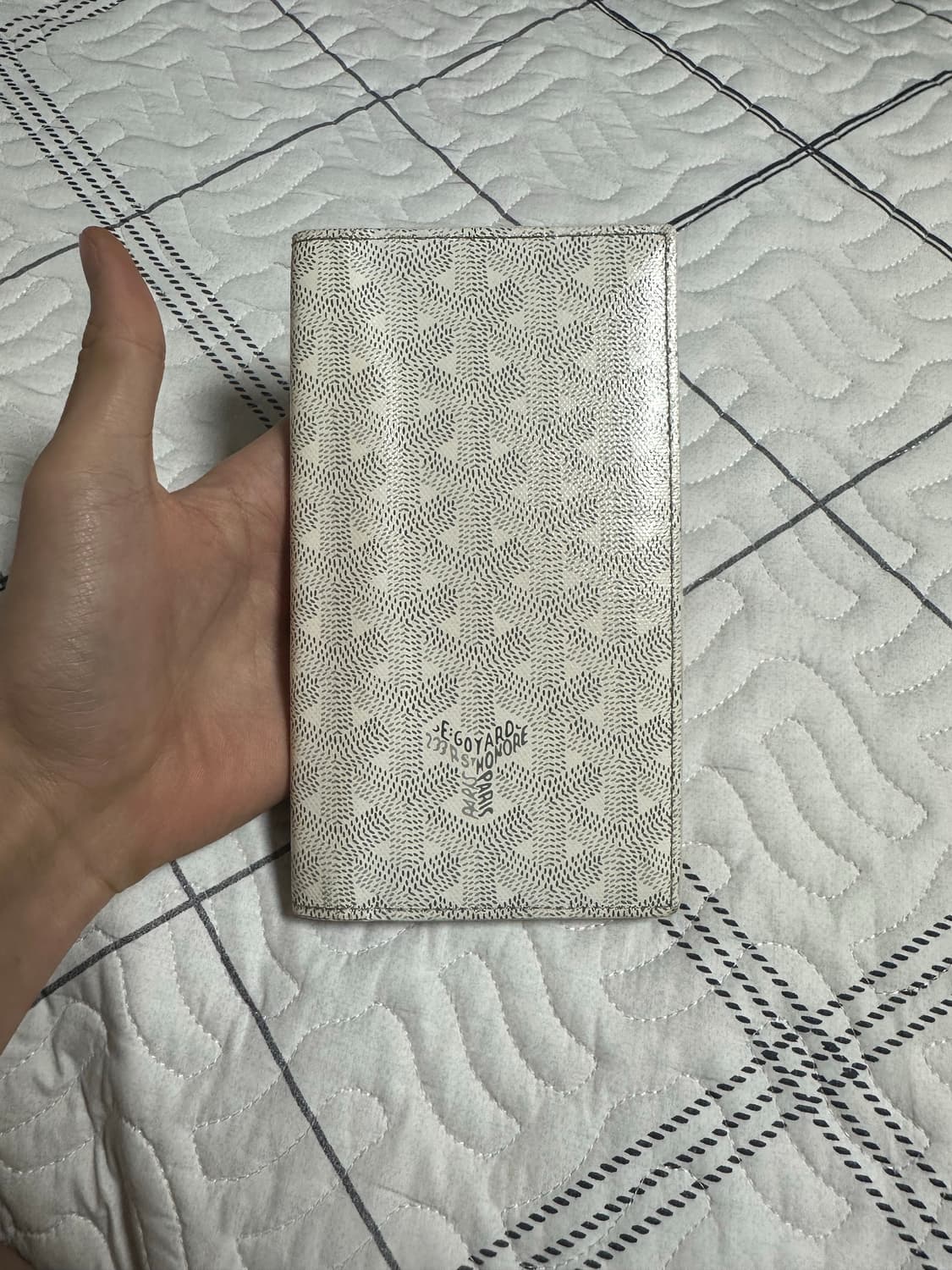 고야드 화이트 장지갑 상품이미지1