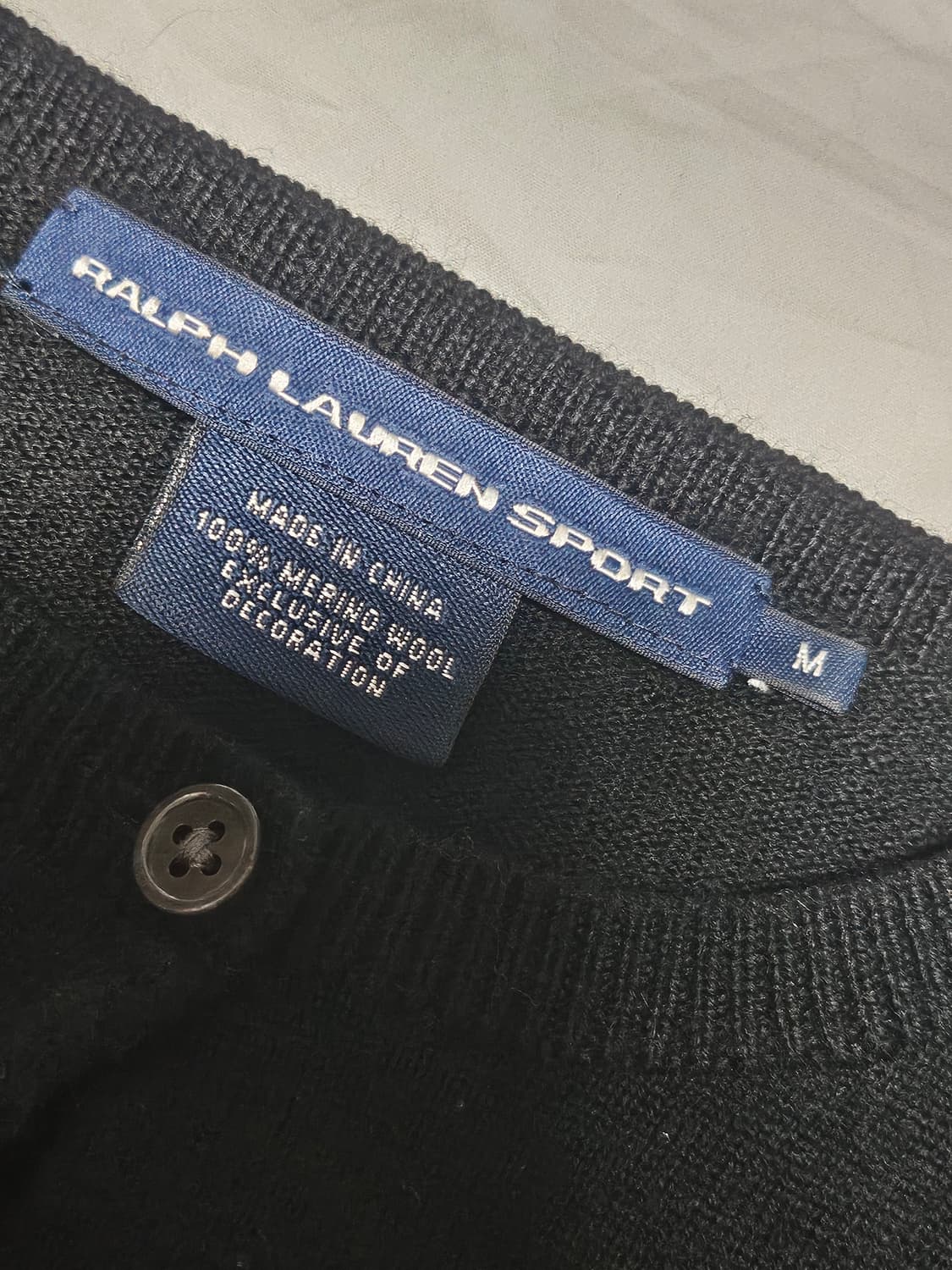 폴로랄프로렌 핀터깔 딱붙핏 라운드넥 가디건 M 상품이미지3