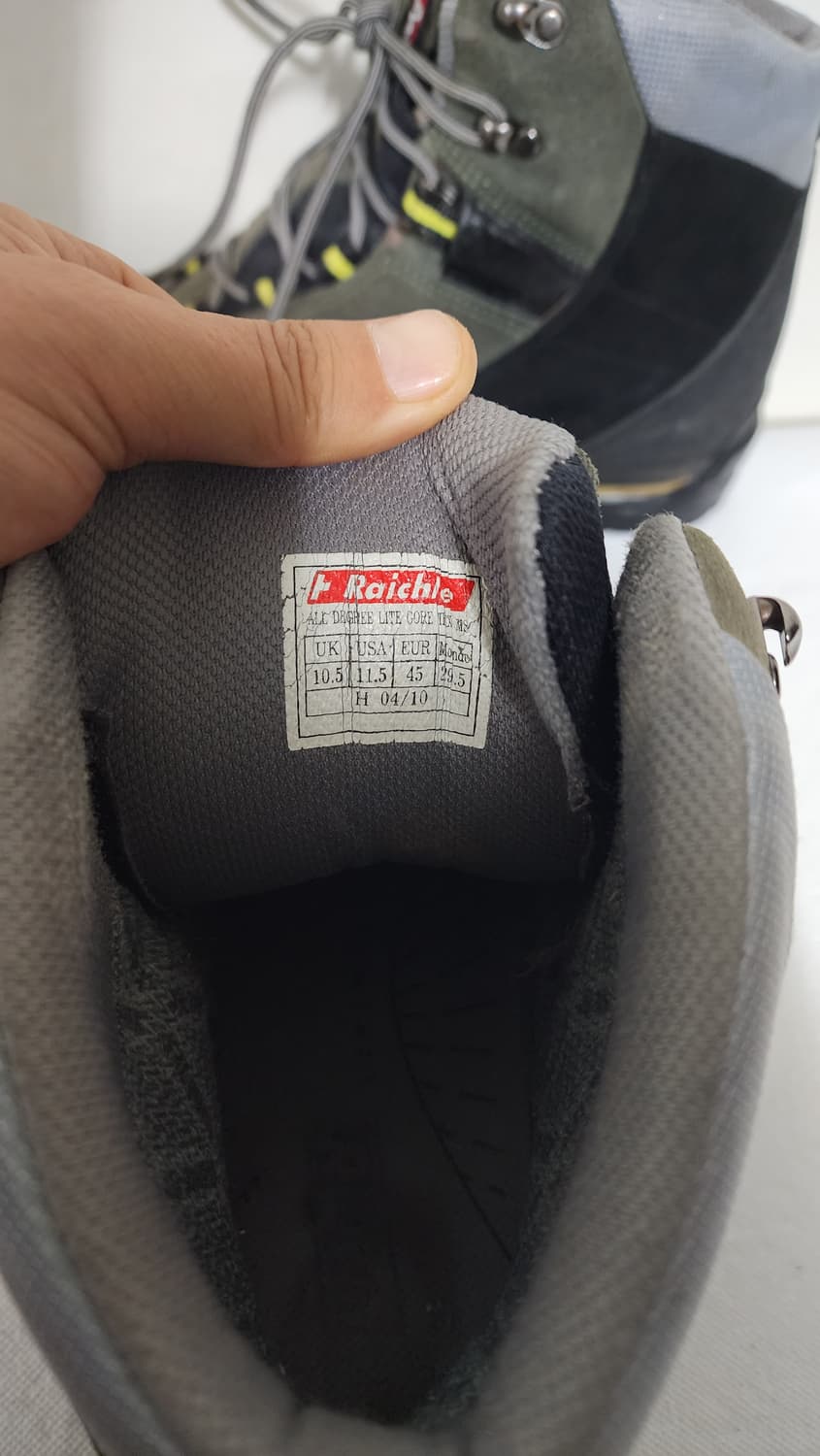 스위스 Raichle 고어텍스 중등산화  상품이미지7