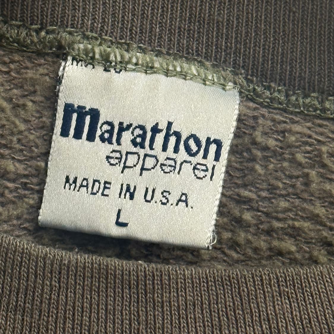 90s marathon apparel usa 스웨트 셔츠 L 상품이미지2