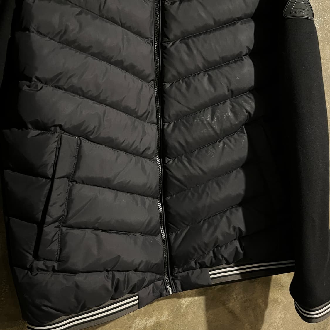 GU 부분 패딩 자켓 상품이미지3