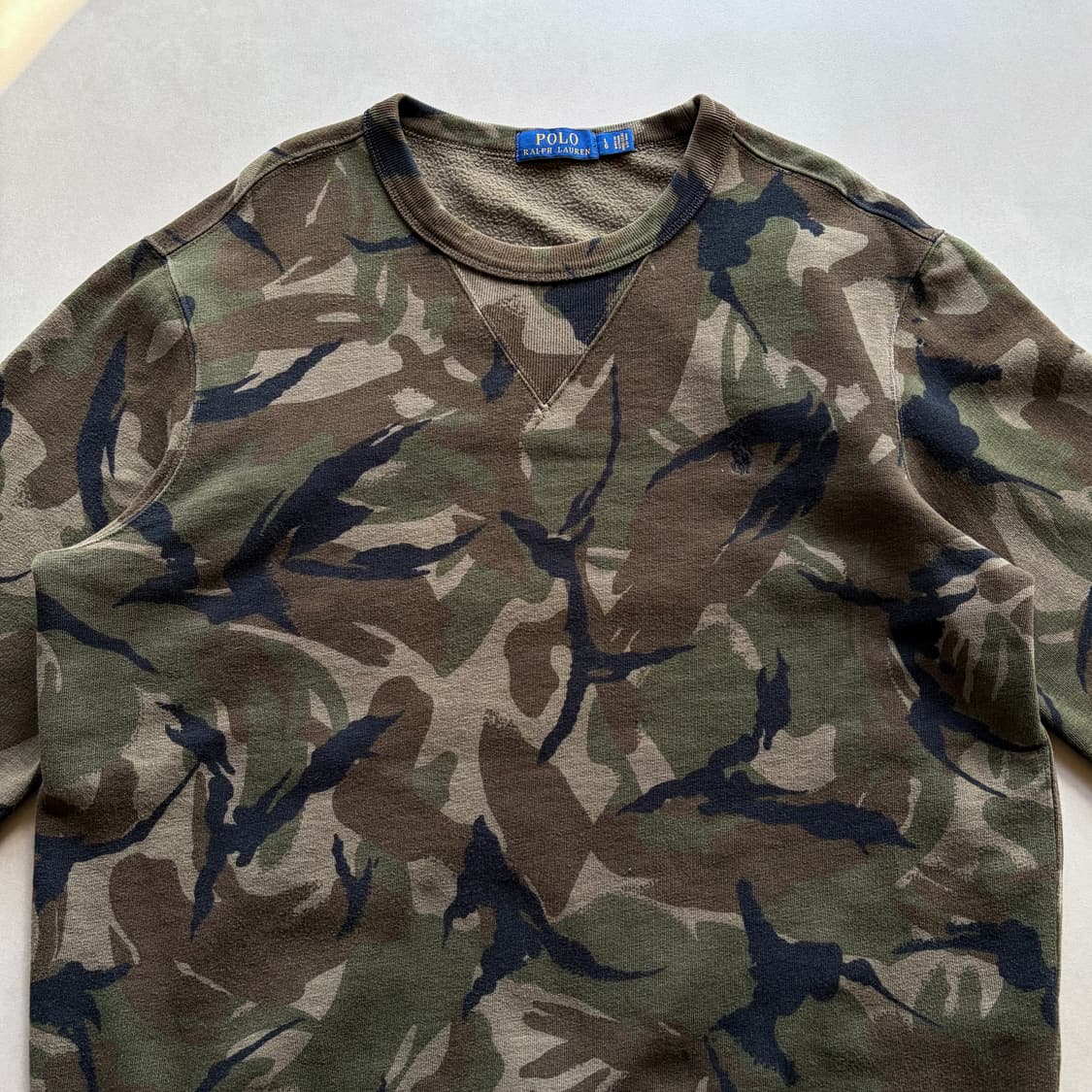[L]폴로 랄프로렌 카모플라쥬 기모 맨투맨  상품이미지4