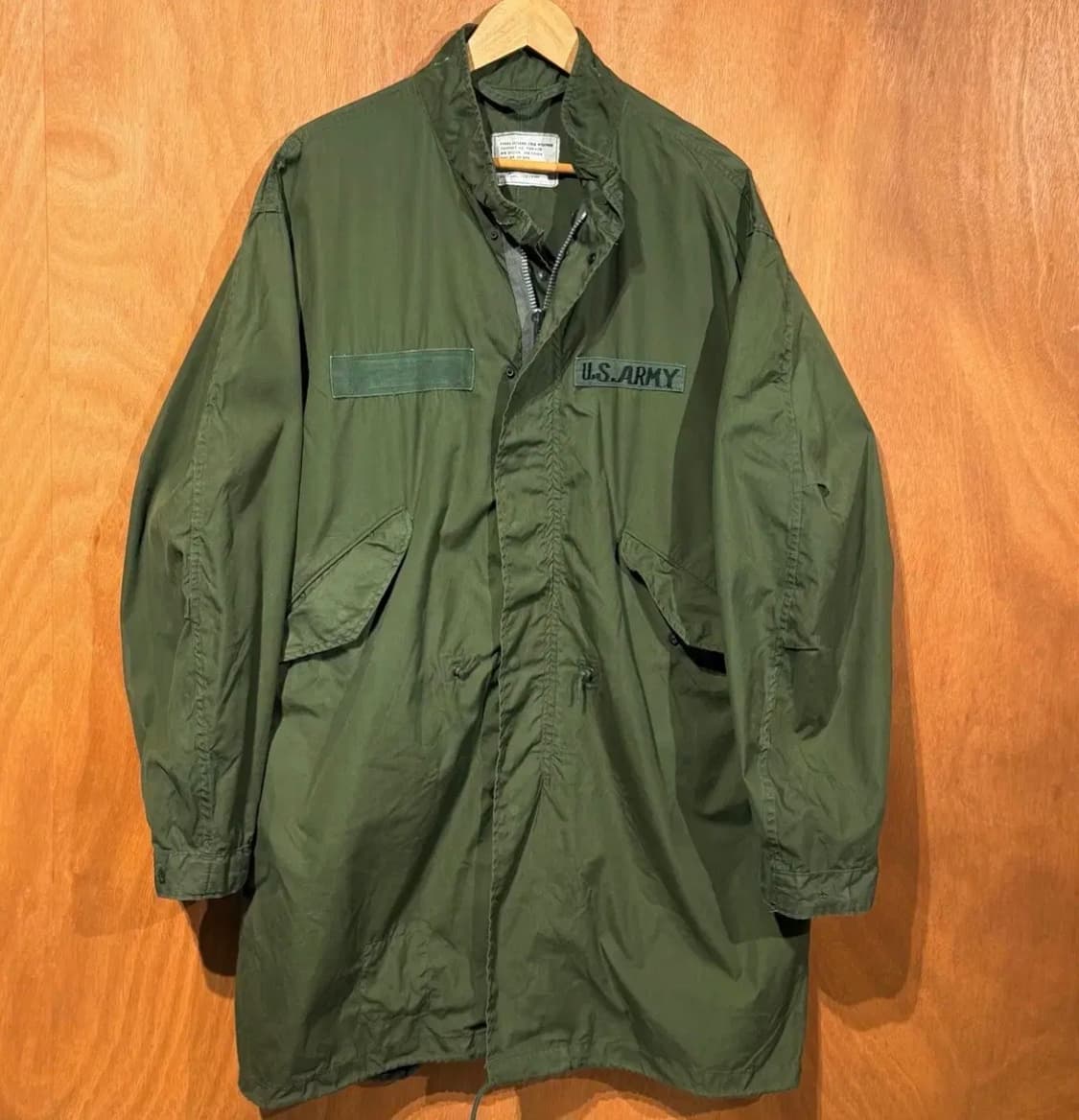 미군 오리지널 70s M-65 피쉬테일 파카 SR 105 상품이미지1