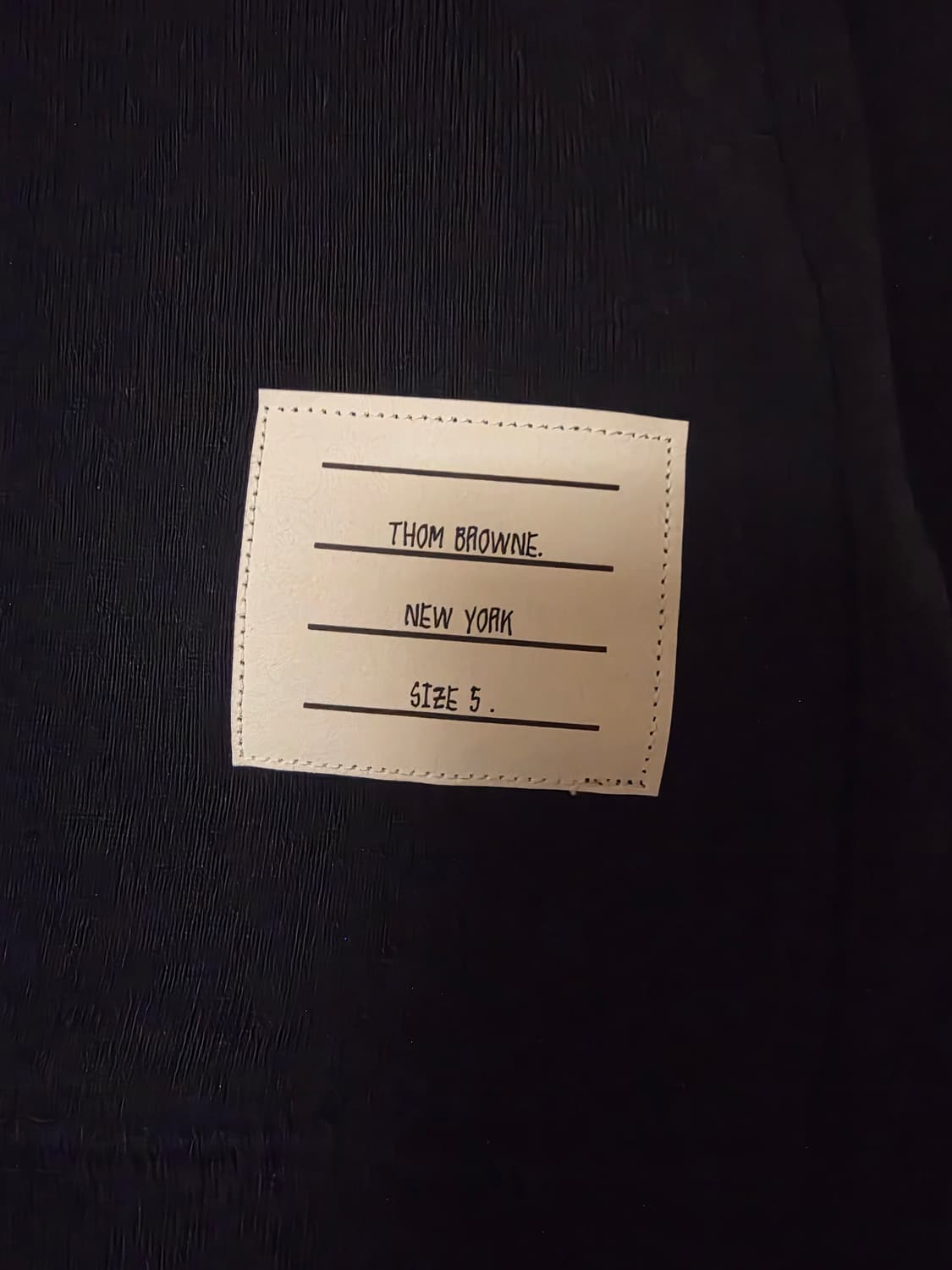 [구매1달] 25FW 톰브라운 엔지니어드 맨투맨 네이비 5사이즈 상품이미지3