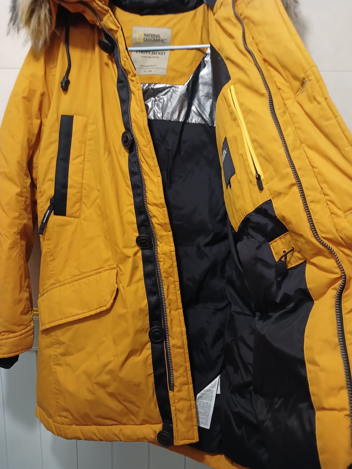 내셔널지오그래픽 정품 남성 패딩 95 (M) 사이즈 상품이미지4