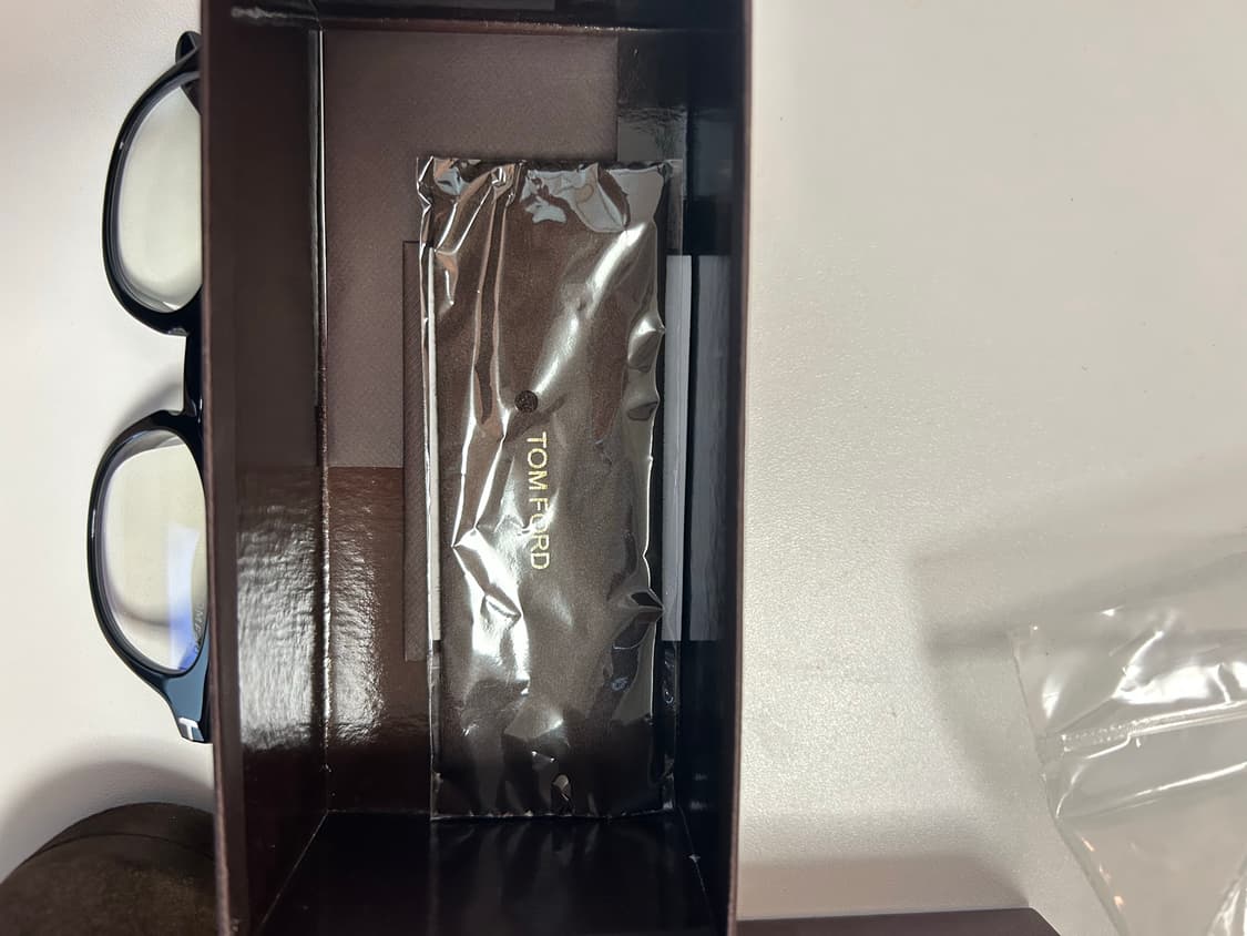 새상품 톰포드 TF6000 안경 블랙 상품이미지4