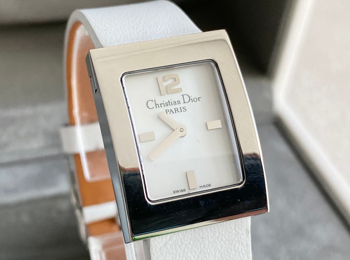 크리스찬 디올 마리스 화이트 자개 다이얼 쿼츠 상품이미지4