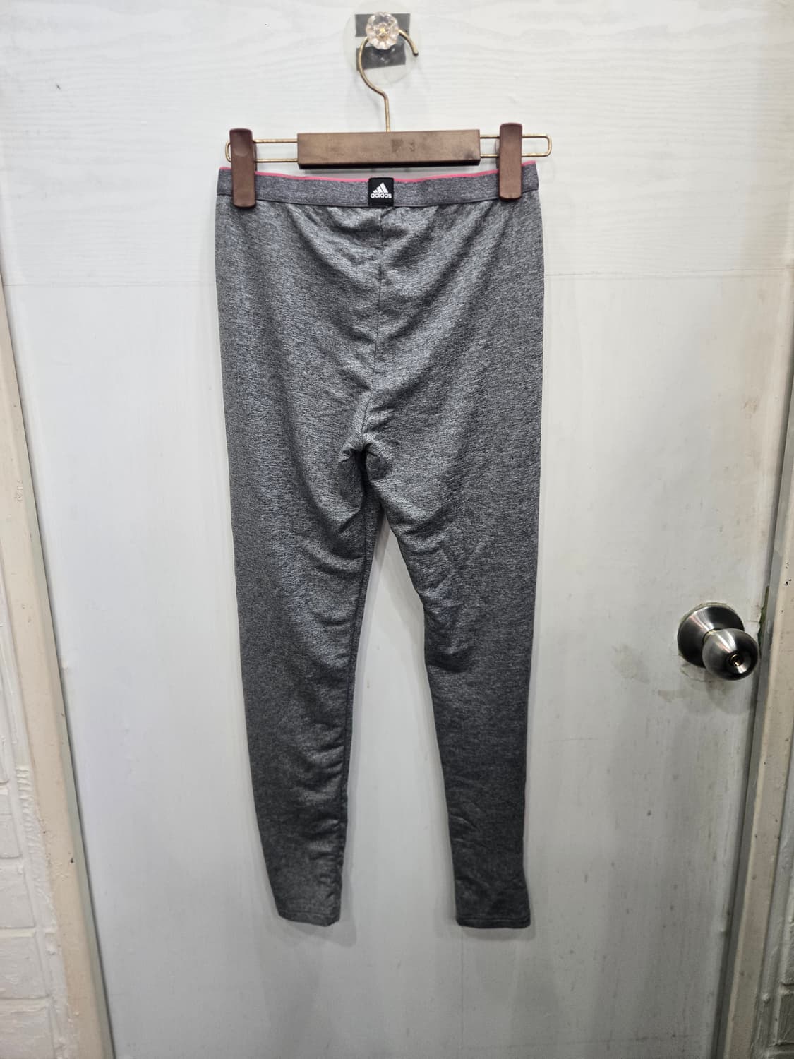 S,90 )) adidas 아디다스 레깅스 바지! 핑크색 포인트~ 상품이미지4