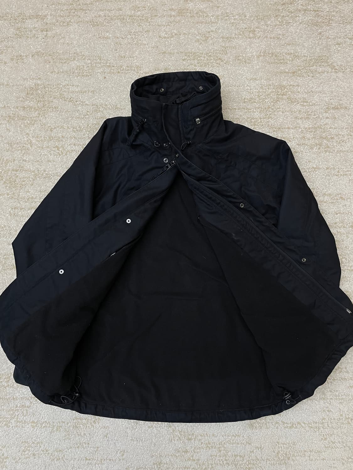 [M] 알마니 익스체인지 고프코어 테크니컬 하이넥 자켓 야상 상품이미지4