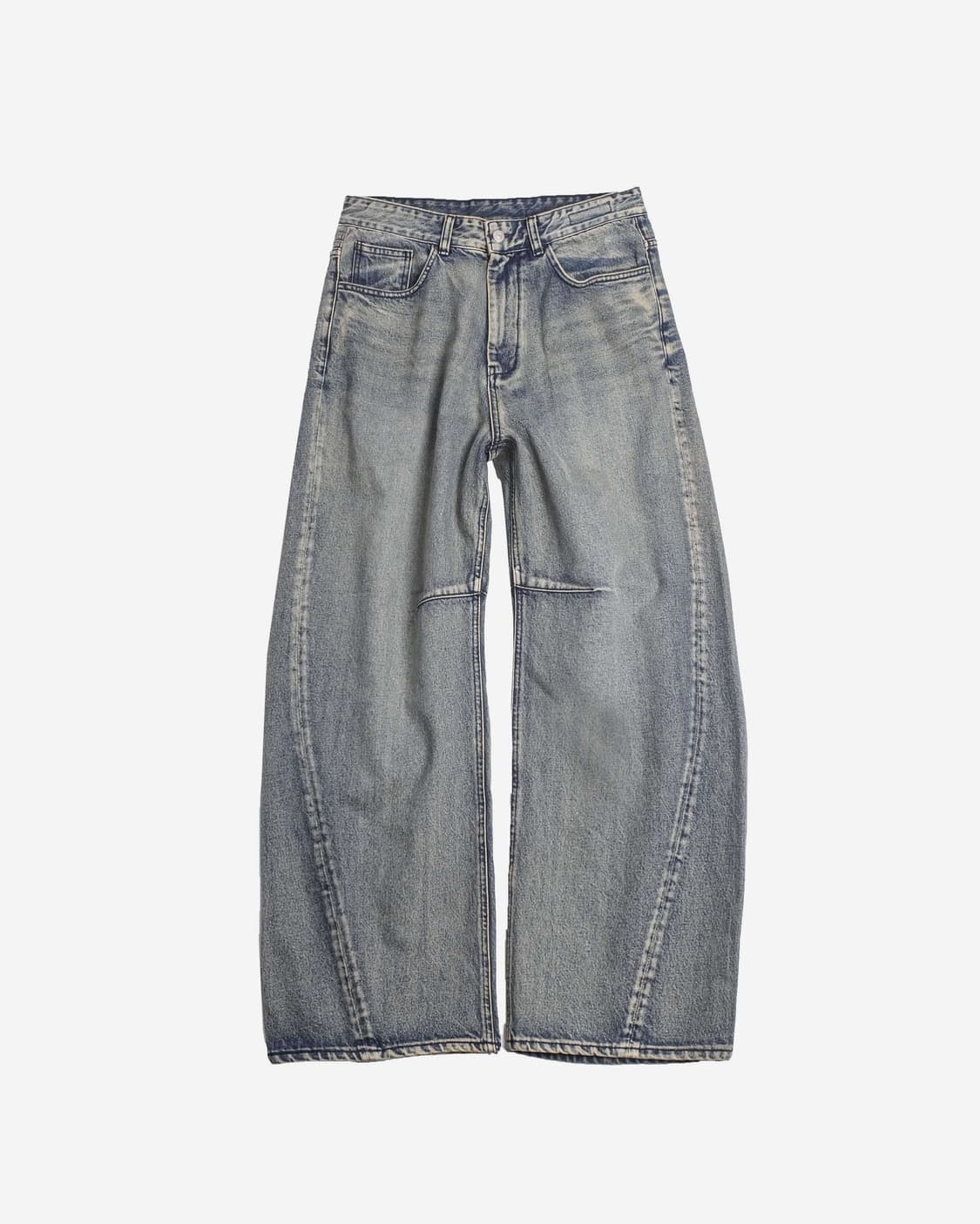 (2) 999휴머니티 커브드 헤리티지 데님 빈티지 블루 상품이미지1