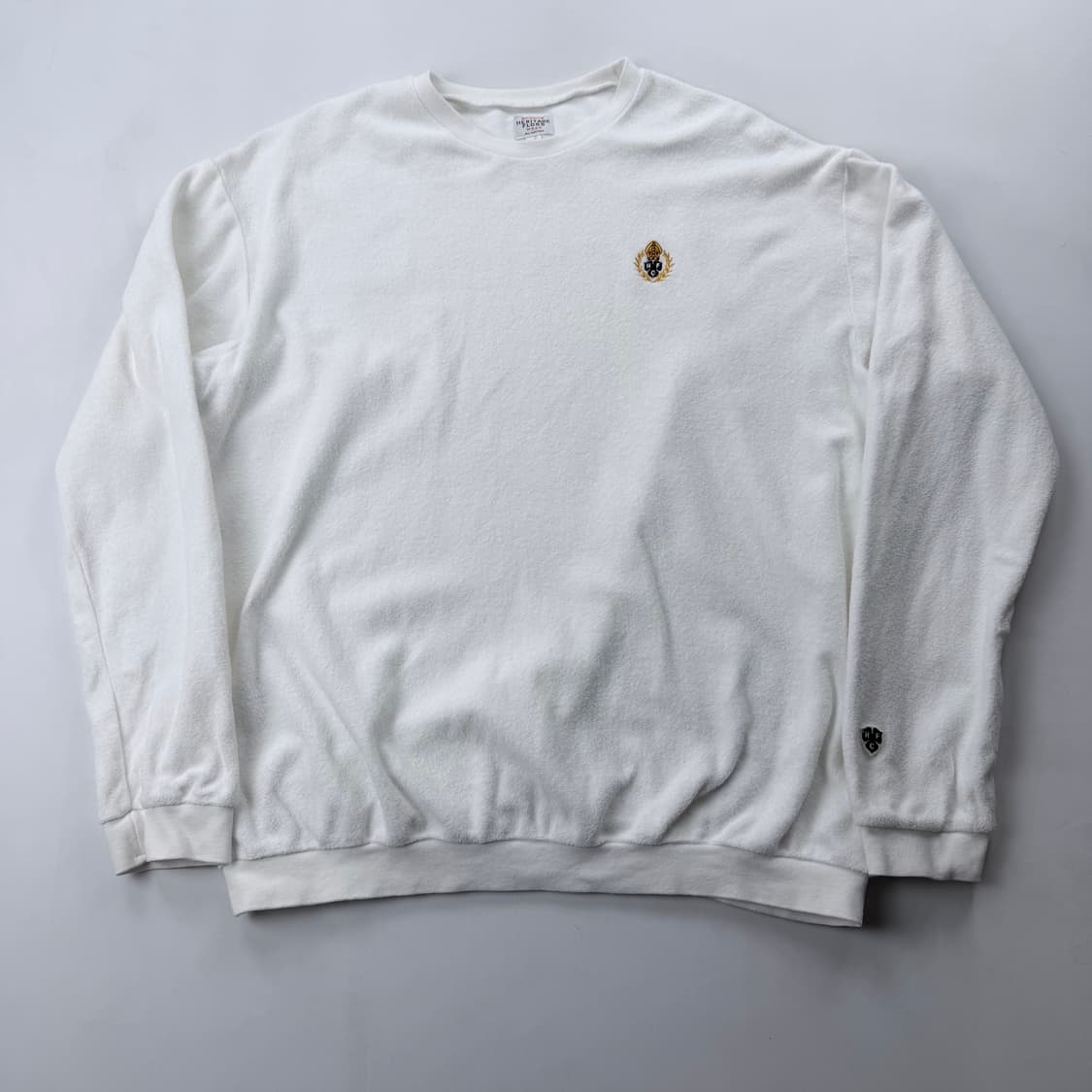 헤리티지플로스 크루넥 맨투맨 (수건재질) 상품이미지1