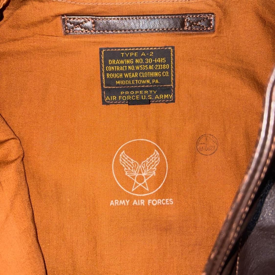 (40) 리얼맥코이 a-2 가죽자켓 [1] 상품이미지3