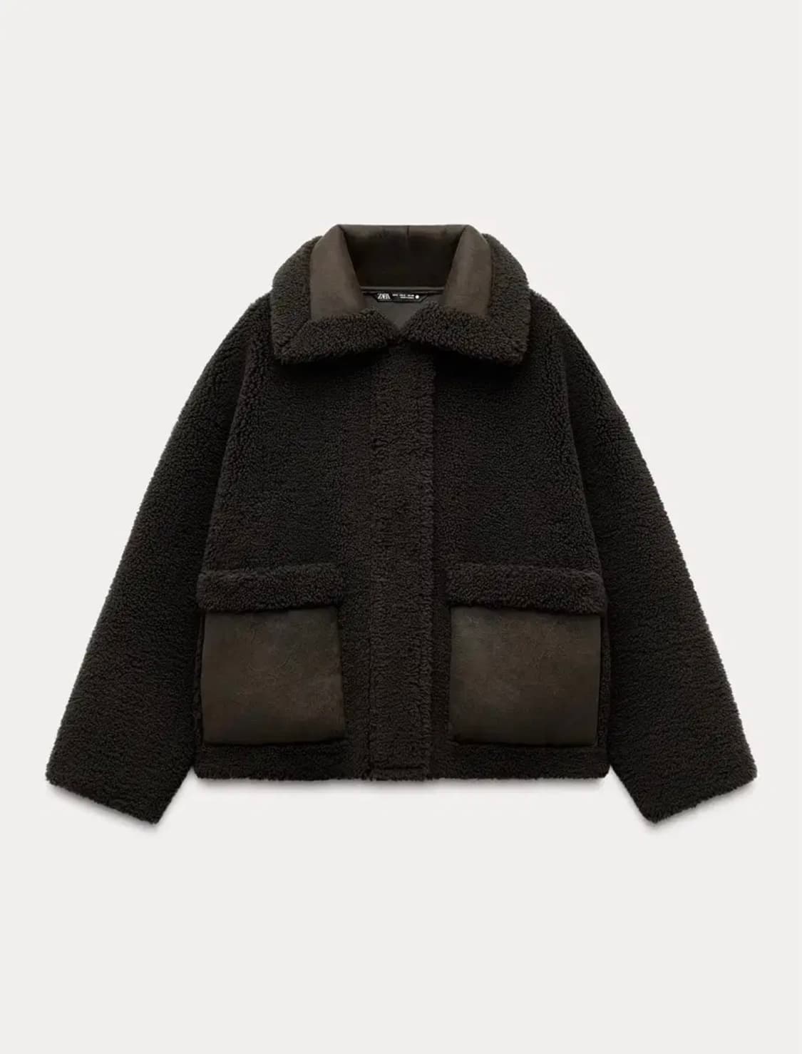 Zara 자라 zw collection 시어링 자켓 상품이미지1