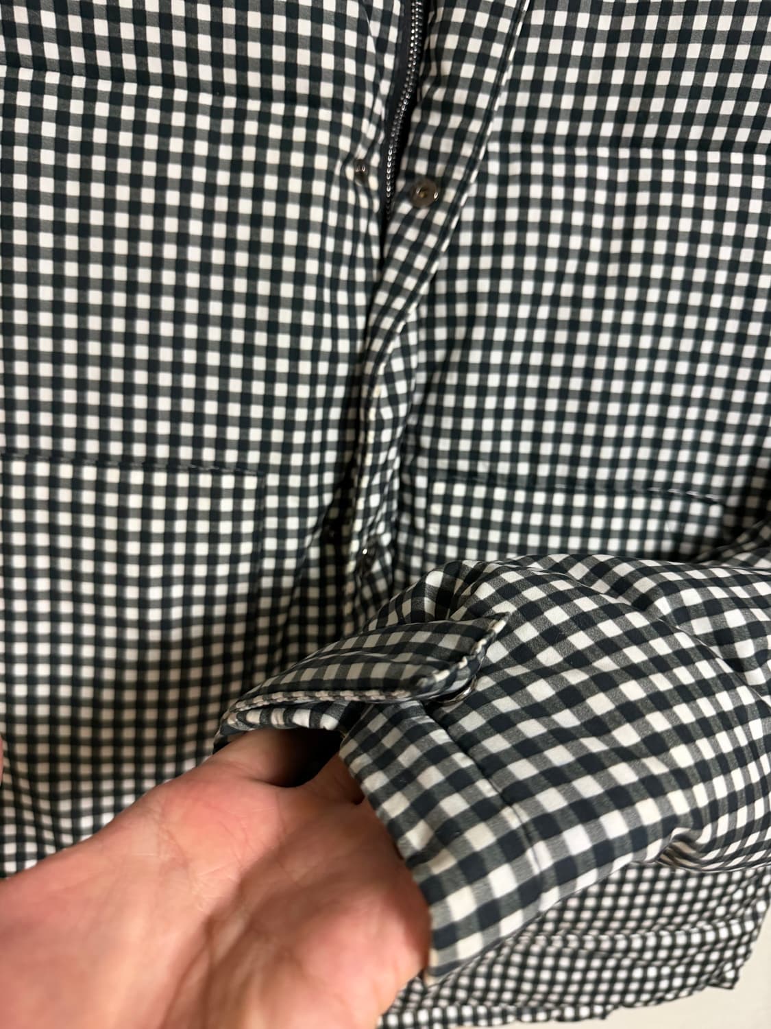 아크네 스튜디오 마운틴 다운 체크 패딩 박보검 52 상품이미지5