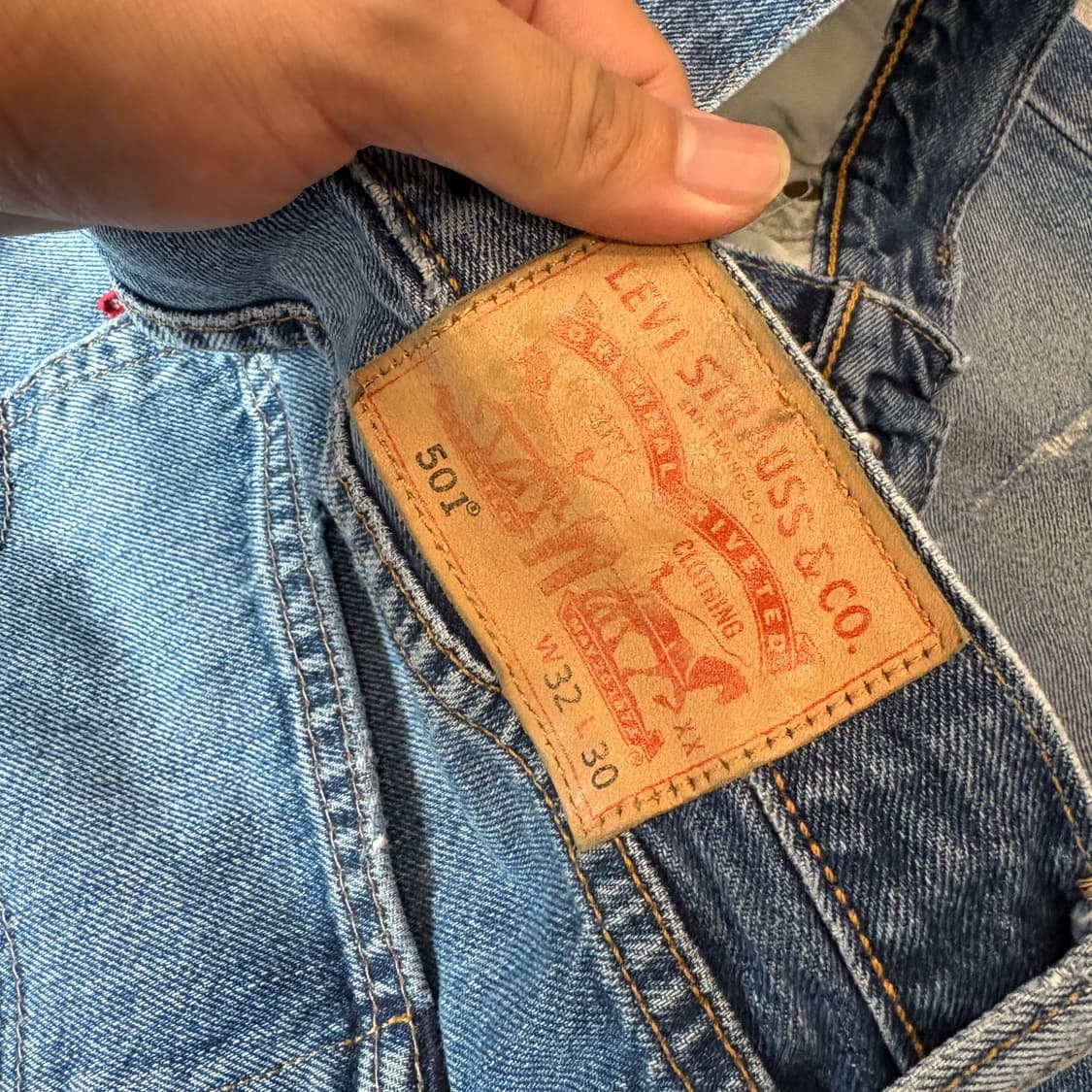 리바이스 501 데님 팬츠 상품이미지6