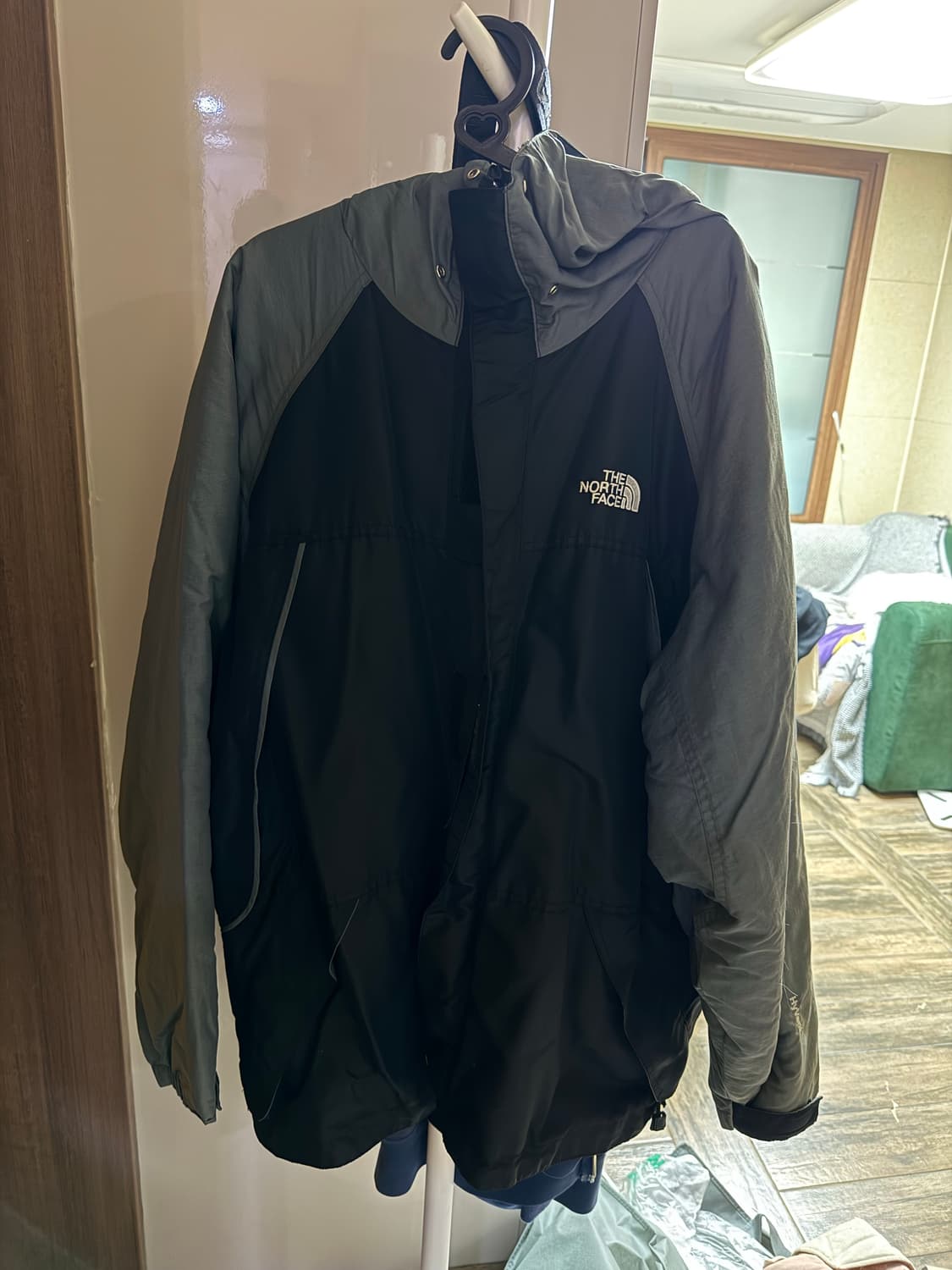 노스페이스 HyVent 자켓 블랙/회색 xl 상품이미지2