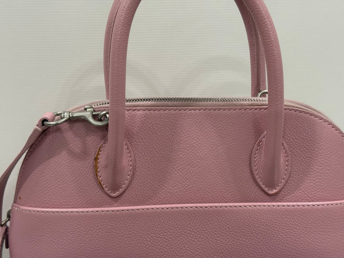 발렌시아가 빌탑 핸들 토트백 핑크 상품이미지4