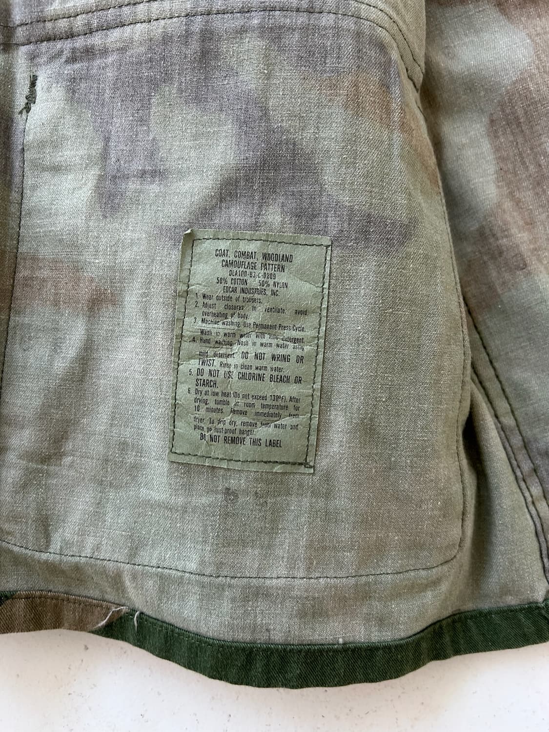 80‘s U.S Air force  BDU Jacket 상품이미지6