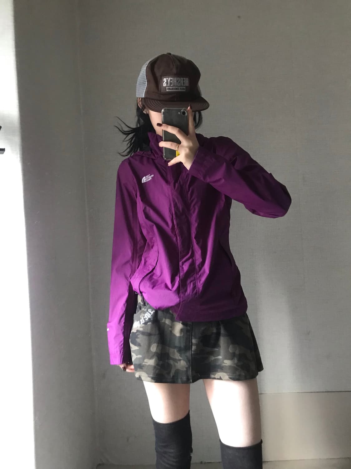 노페 플럼핑크 바람막이 상품이미지5