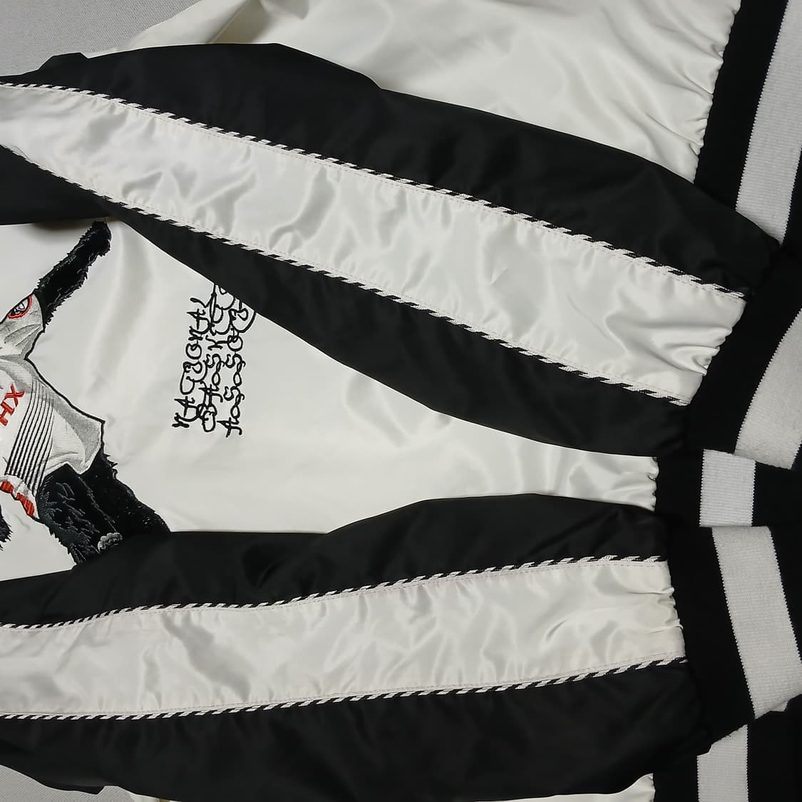 nba 엔비에이 고릴라 피닉스 선스 자수 스카잔 자켓 새틴 상품이미지7