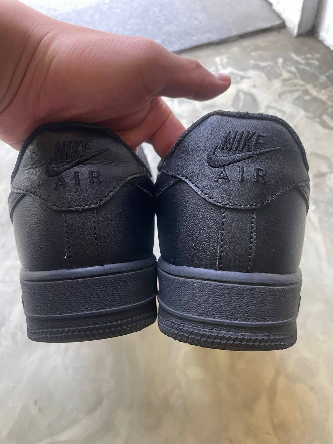 나이키 에어포스1 블랙 270 상품이미지5