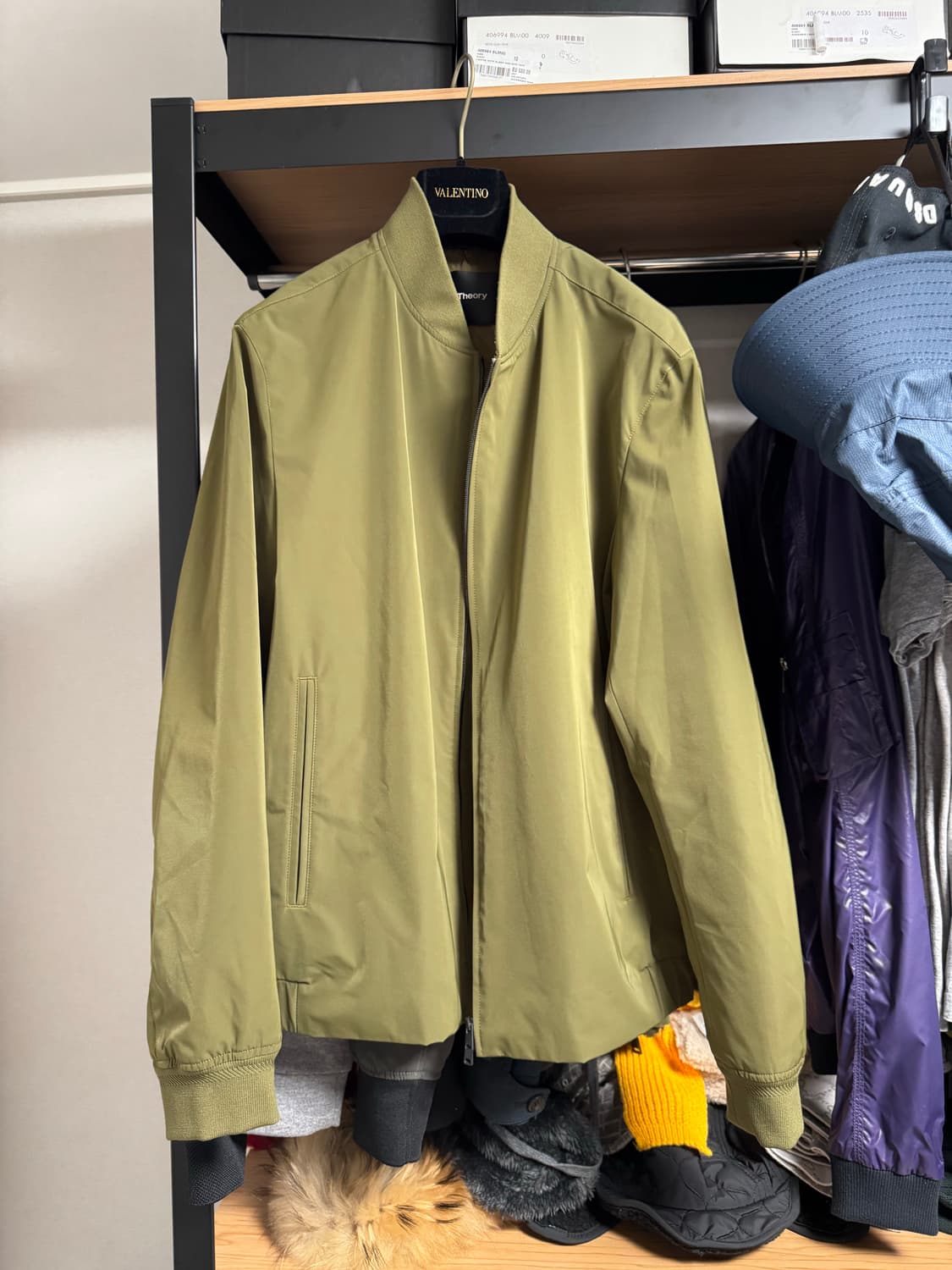 띠어리 그린 블루종 m 상품이미지1